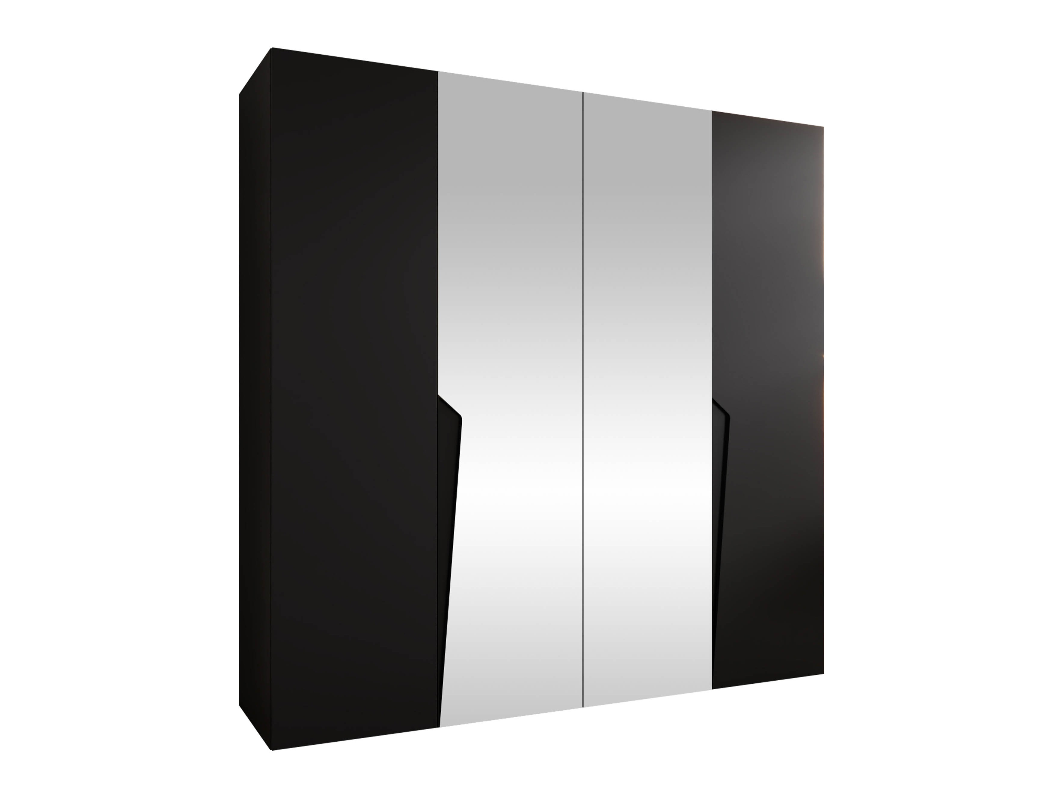 Kleiderschrank Hartford 610 (Schwarz)