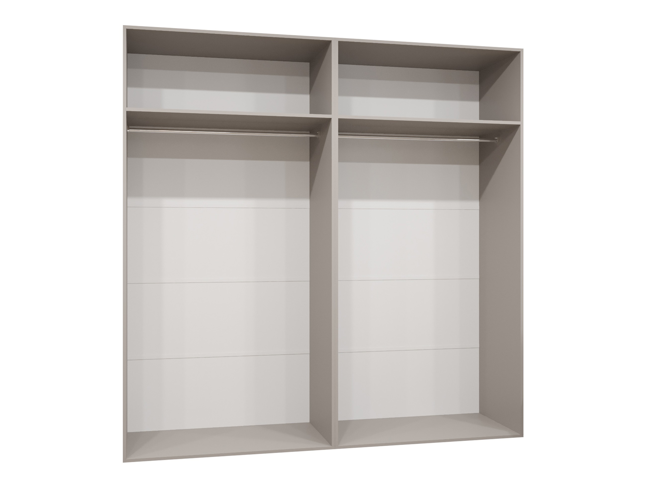 Kleiderschrank Hartford 610 (Weiß)