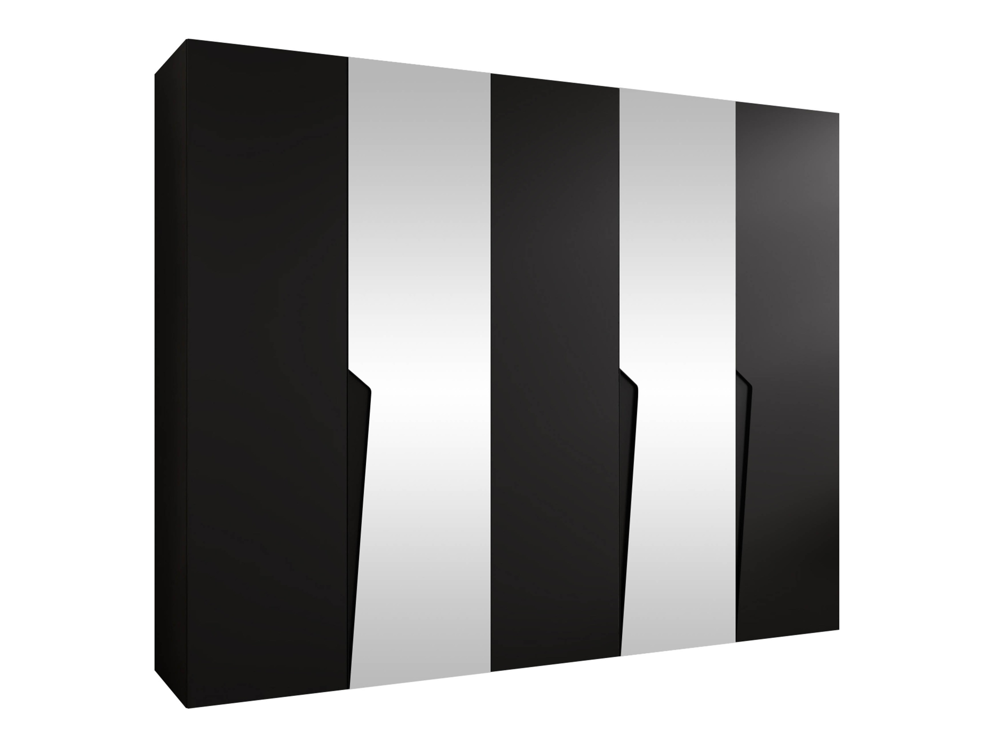 Kleiderschrank Hartford 611 (Schwarz)