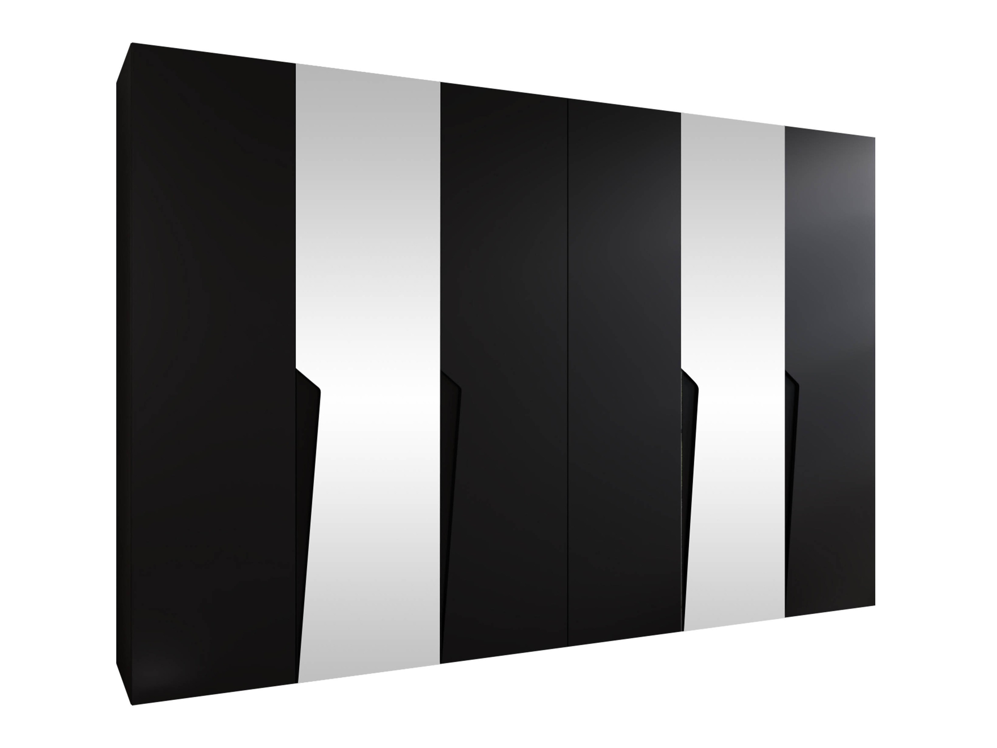 Kleiderschrank Hartford 612 (Schwarz)