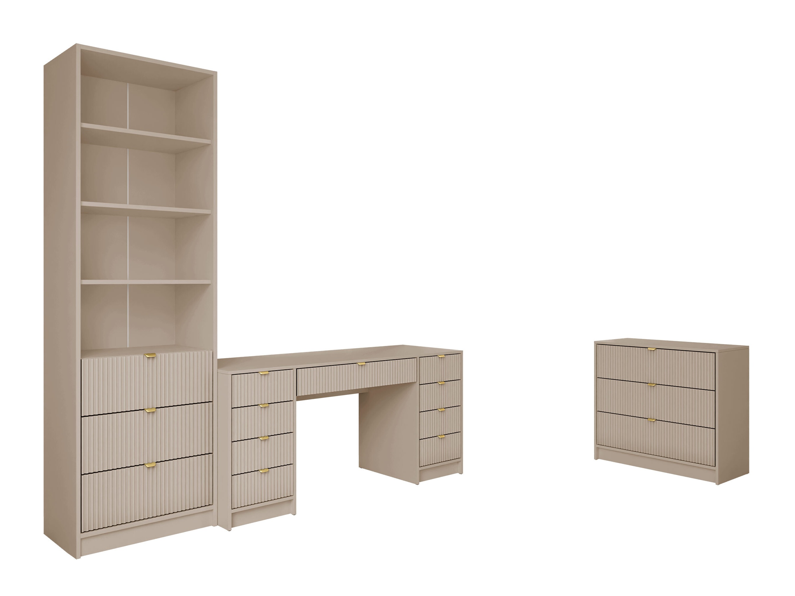 Heimbüro-Set Comfivo Papilio V (Beige)