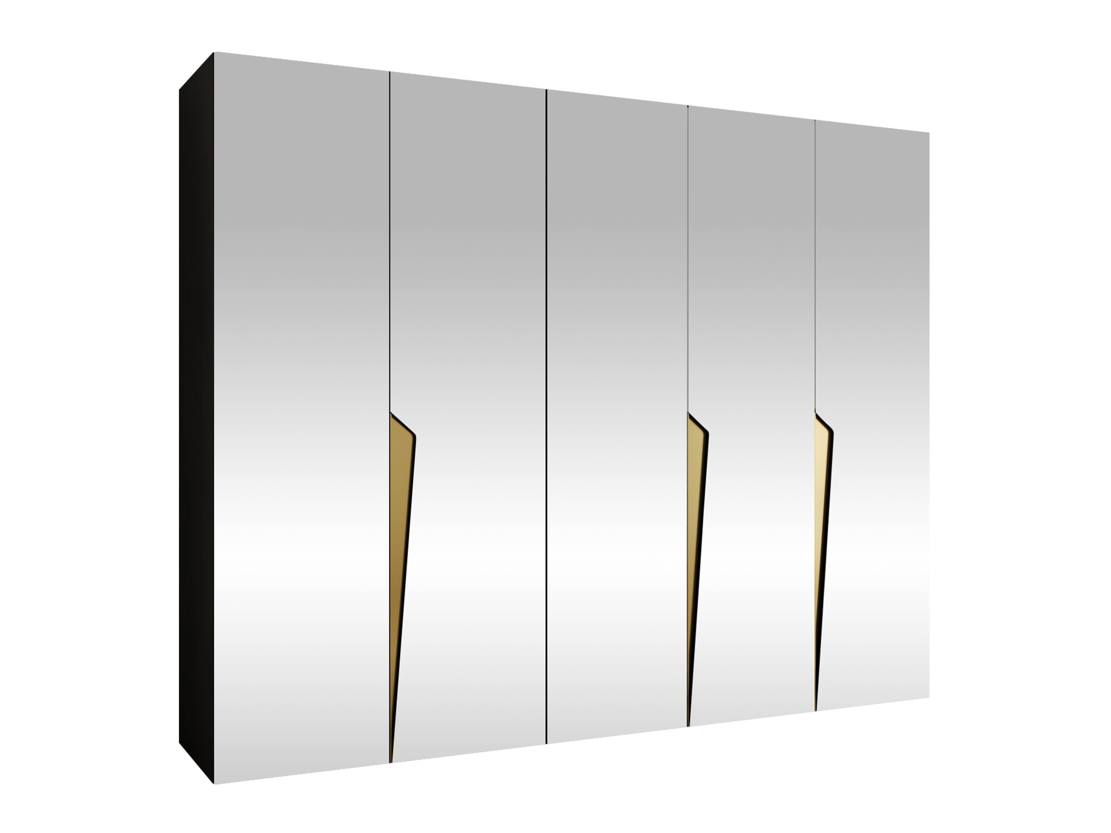 Kleiderschrank Hartford 616 (Schwarz)