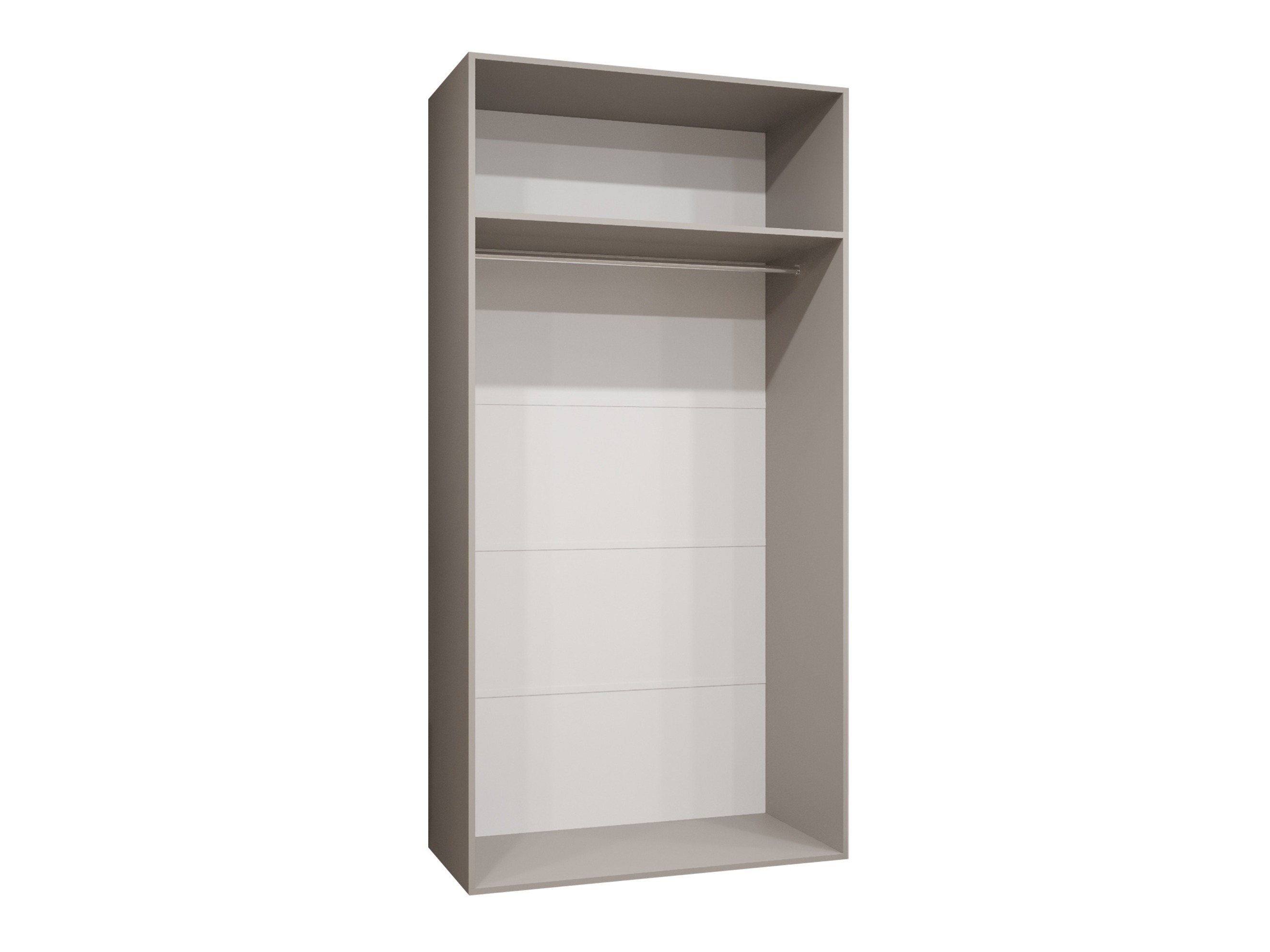 Kleiderschrank Hartford 618 (Schwarz)