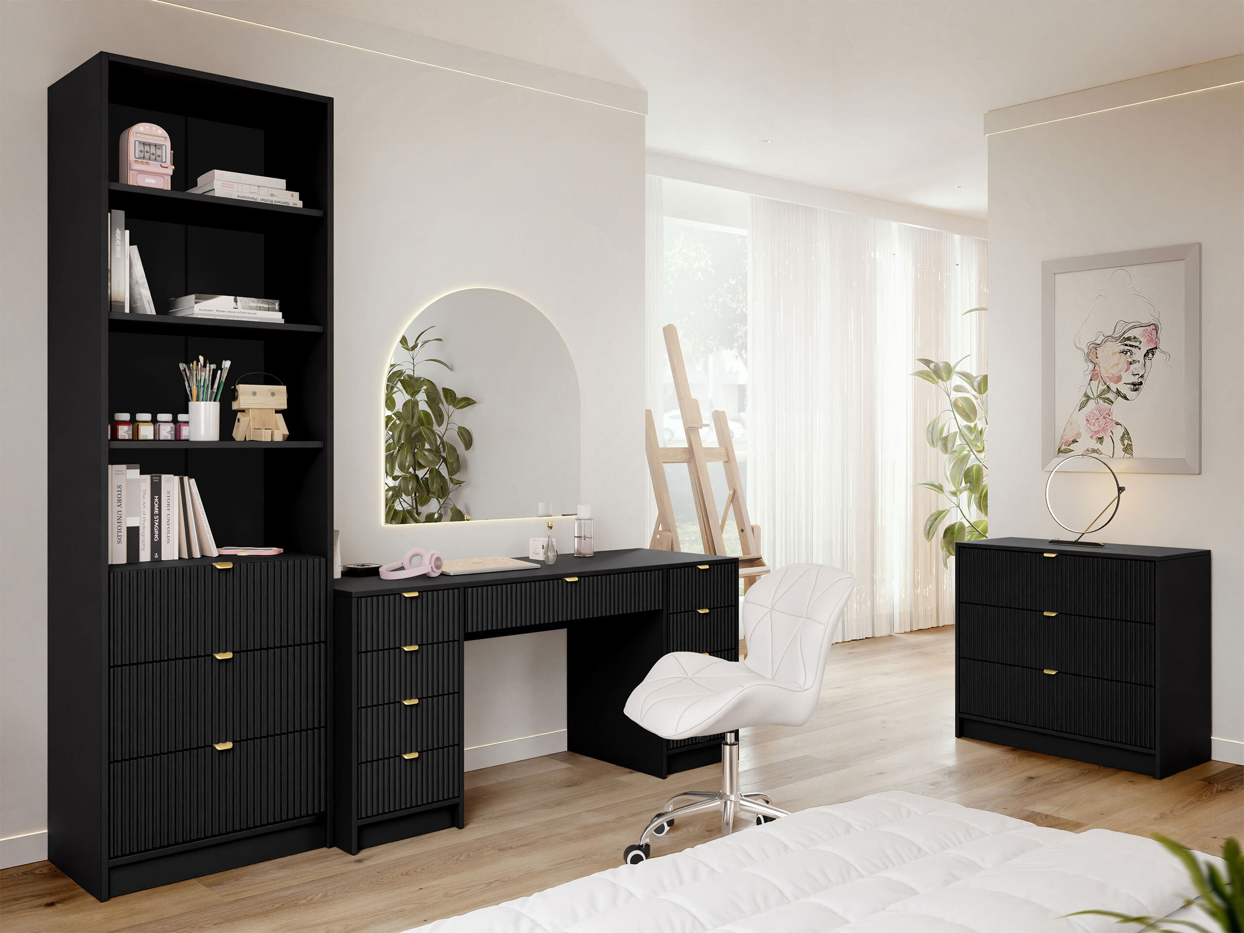 Regal Comfivo Papilio (Schwarz)