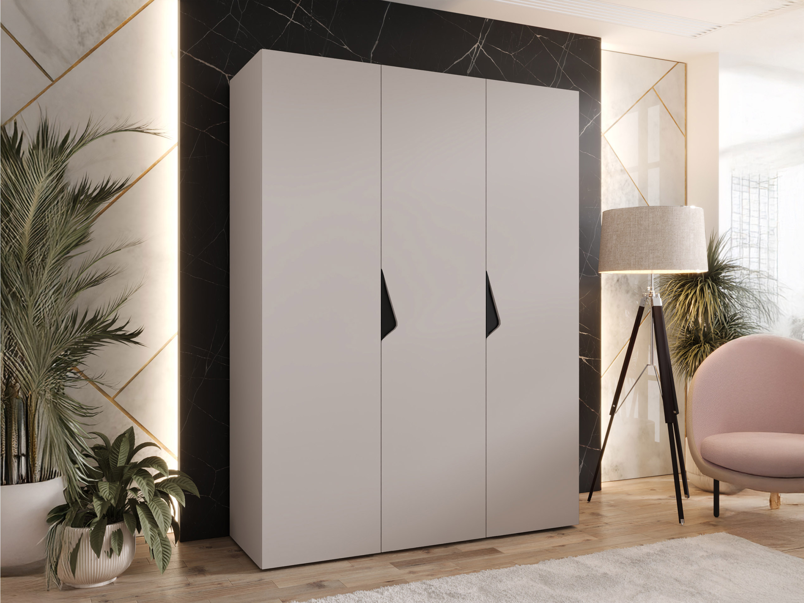 Kleiderschrank Hartford 619 (Kaschmir)