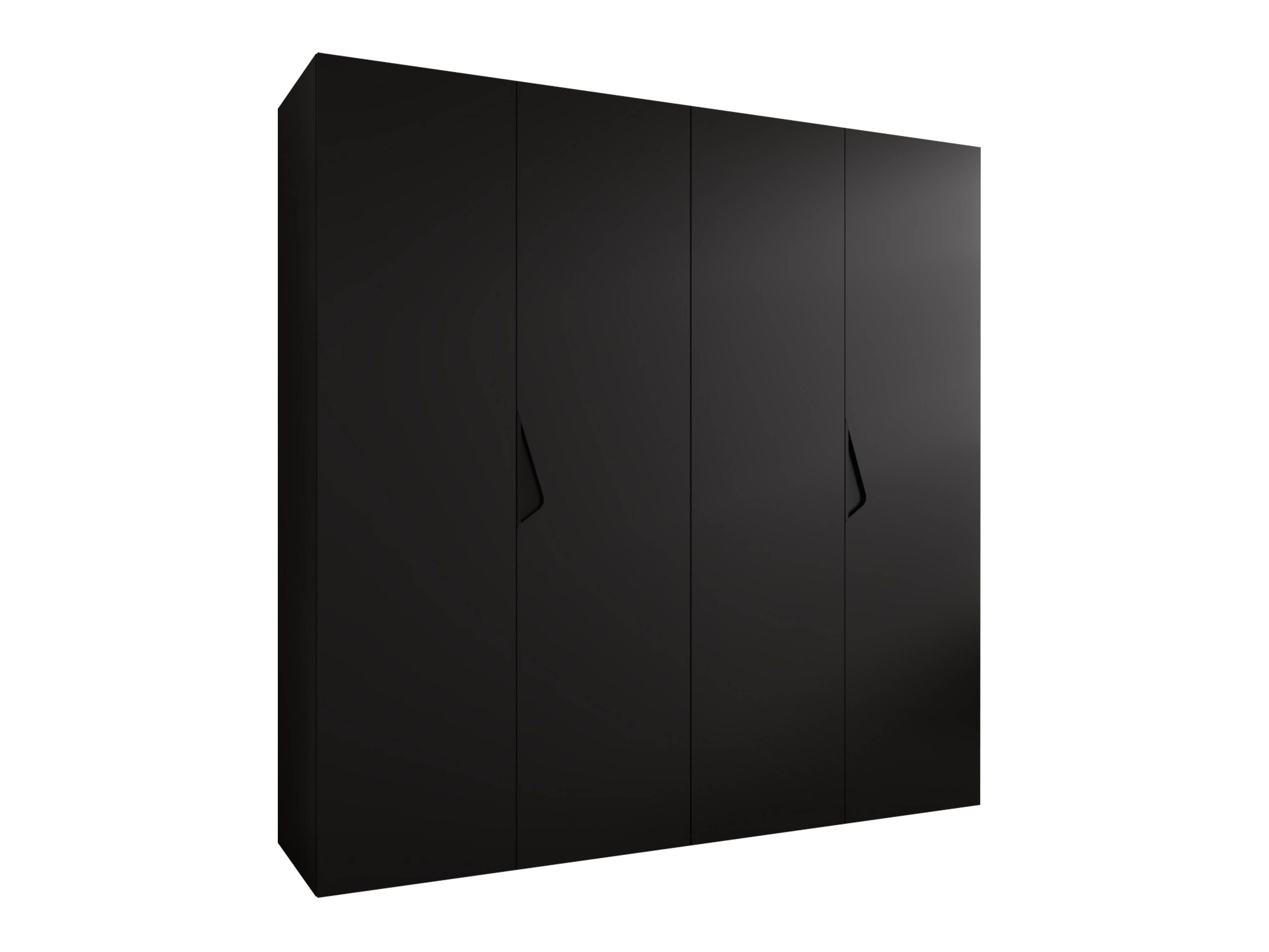 Kleiderschrank Hartford 620 (Schwarz)
