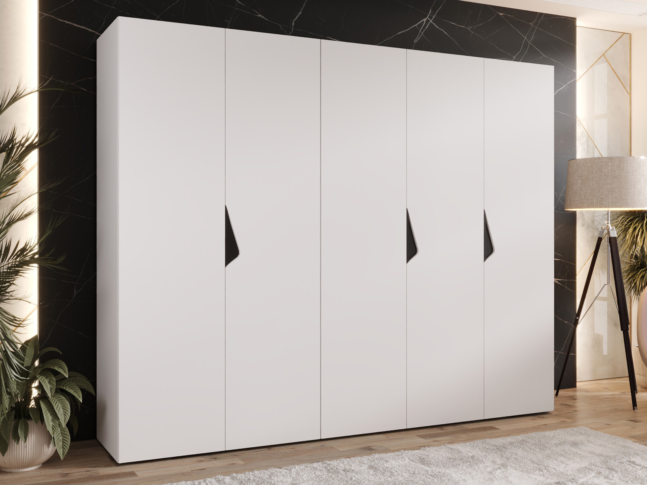 Kleiderschrank Hartford 621 (Weiß)