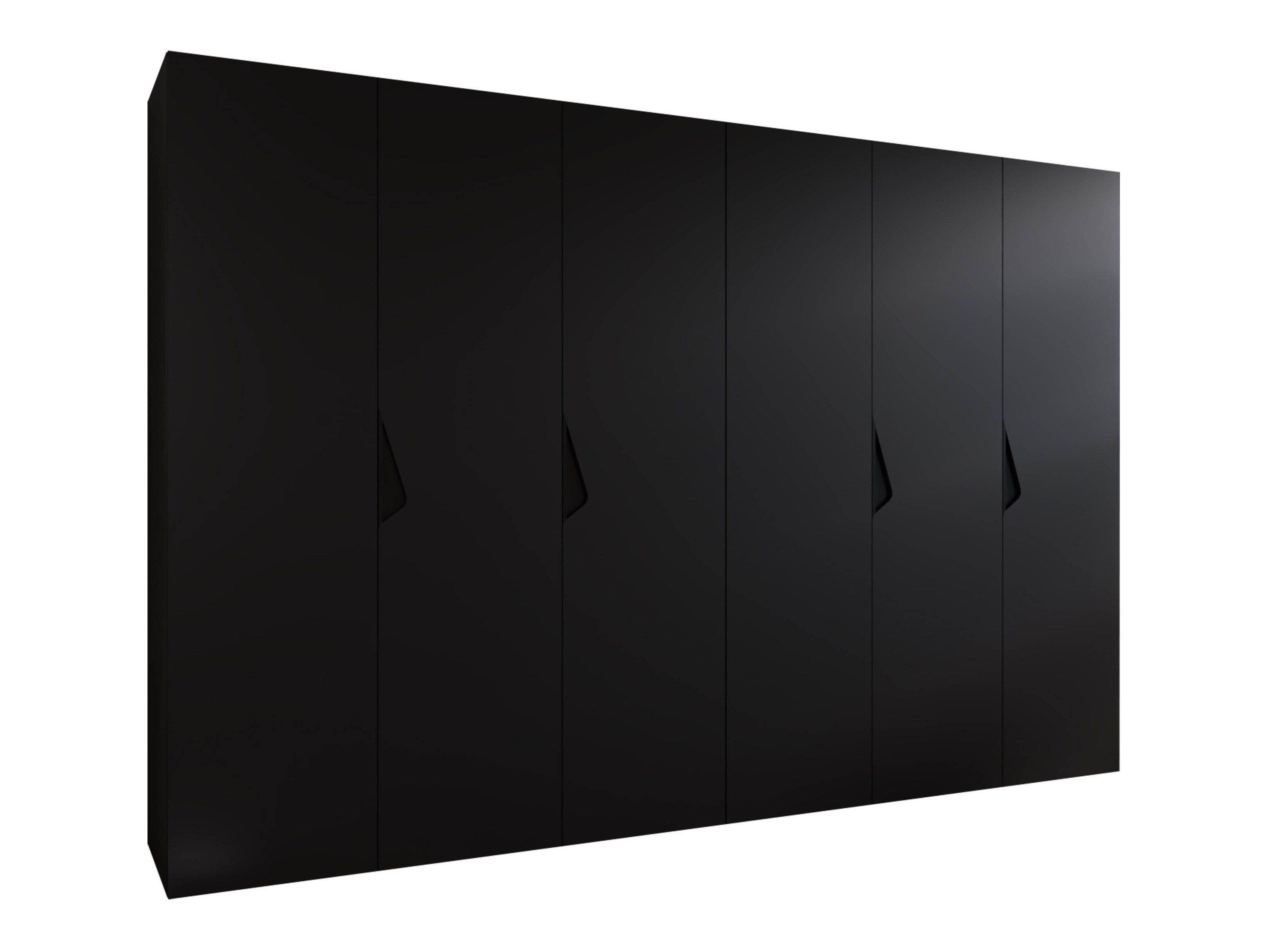 Kleiderschrank Hartford 622 (Schwarz)