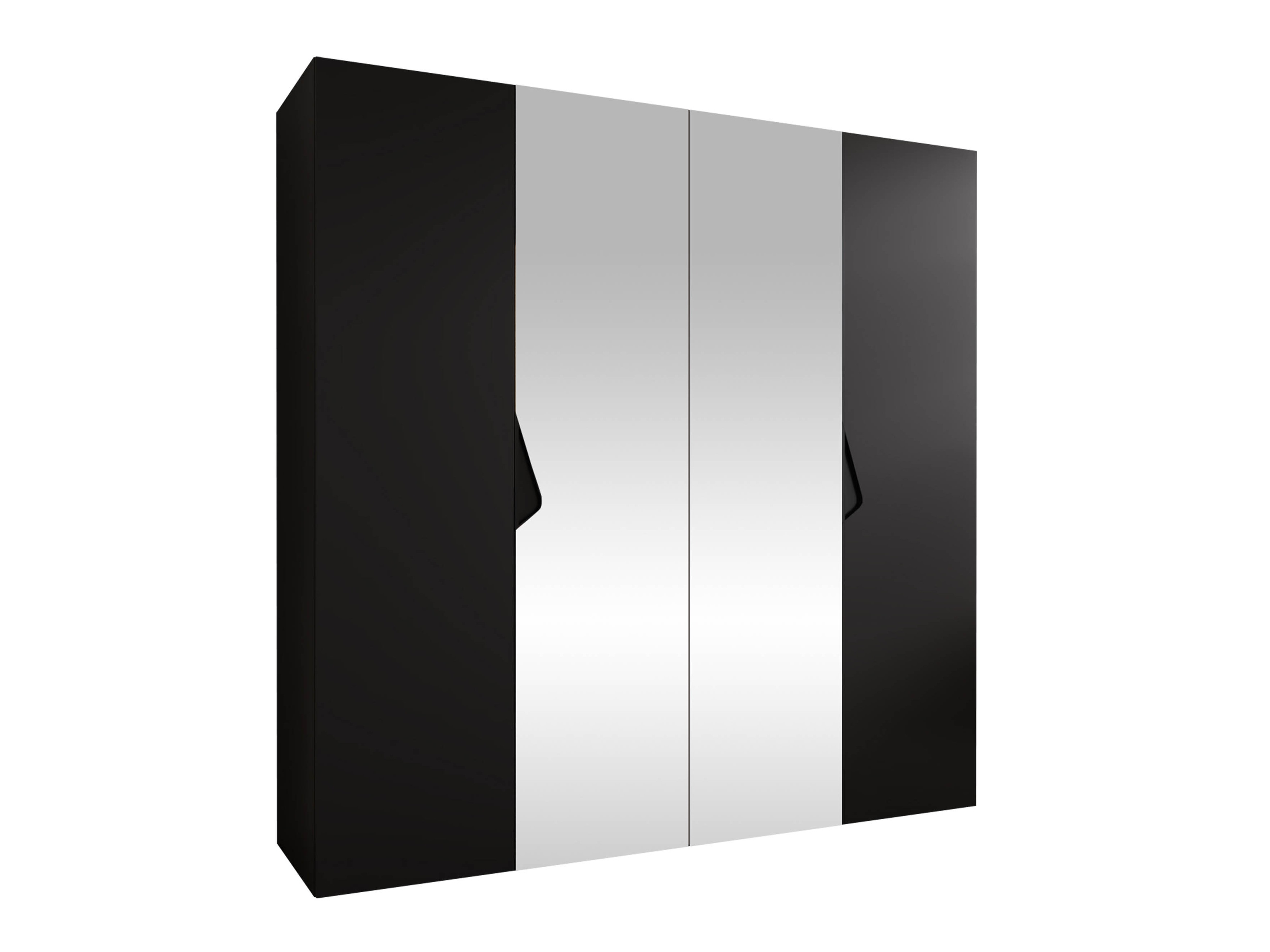 Kleiderschrank Hartford 625 (Schwarz)