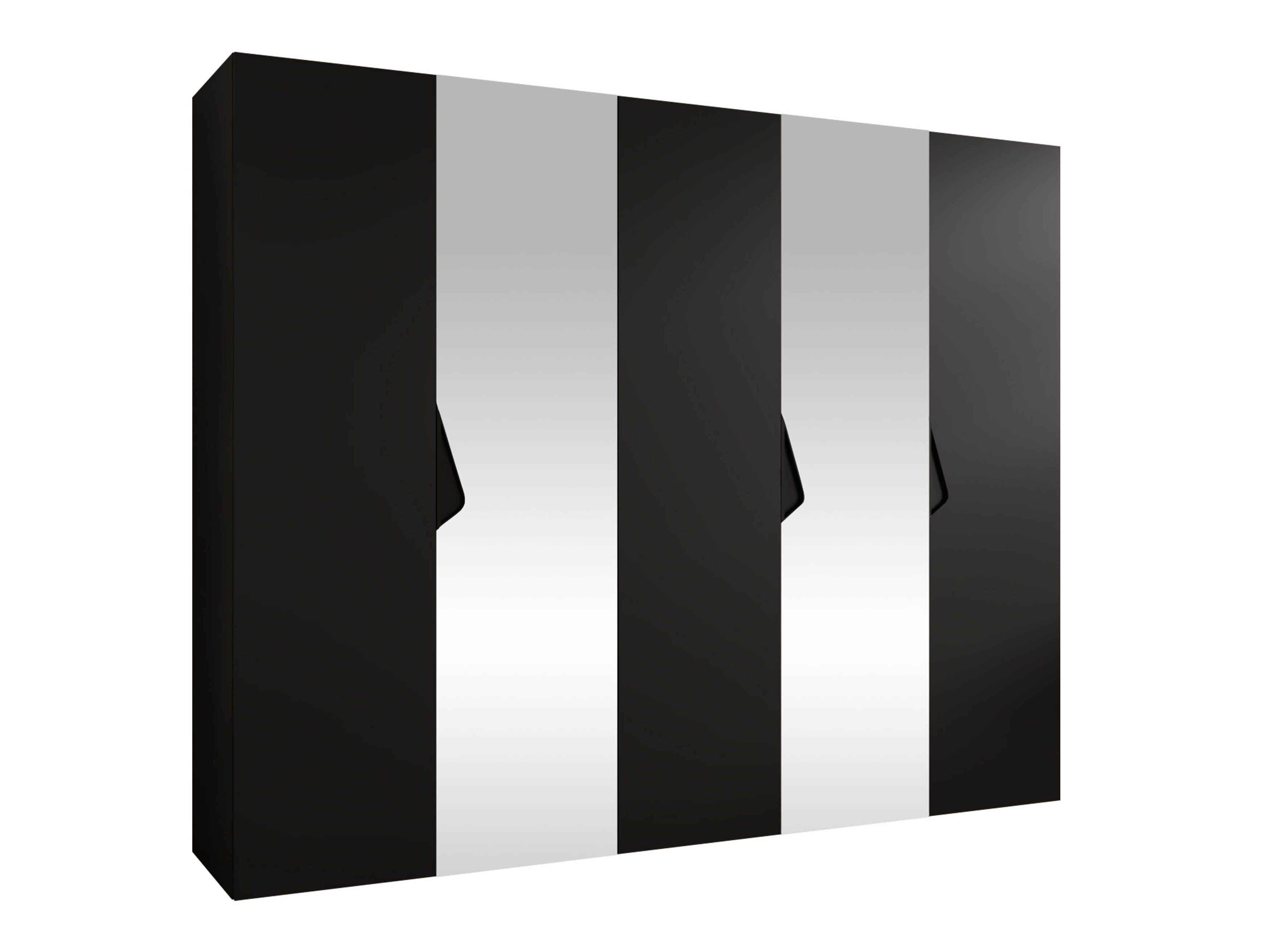 Kleiderschrank Hartford 626 (Schwarz)