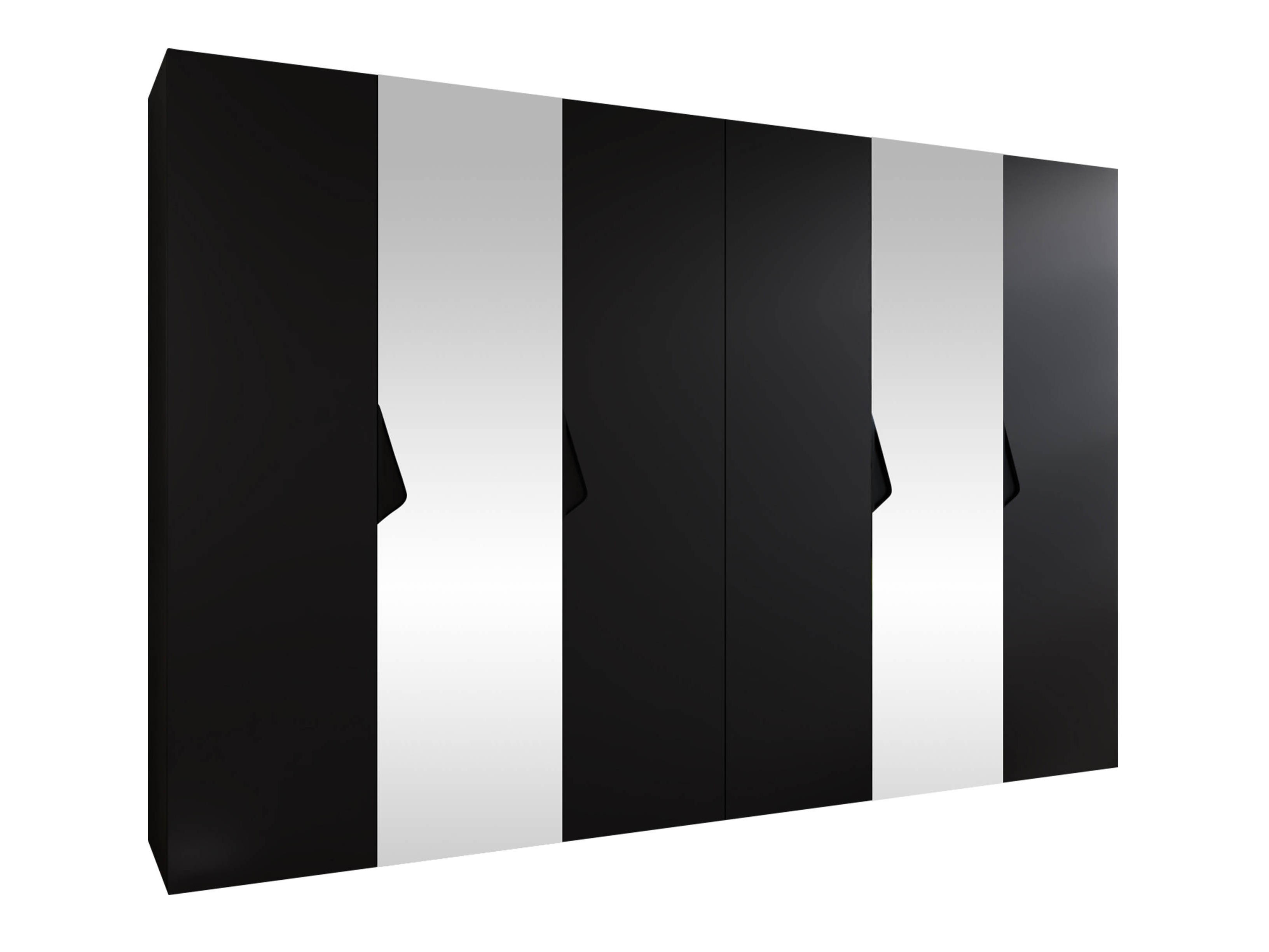 Kleiderschrank Hartford 627 (Schwarz)