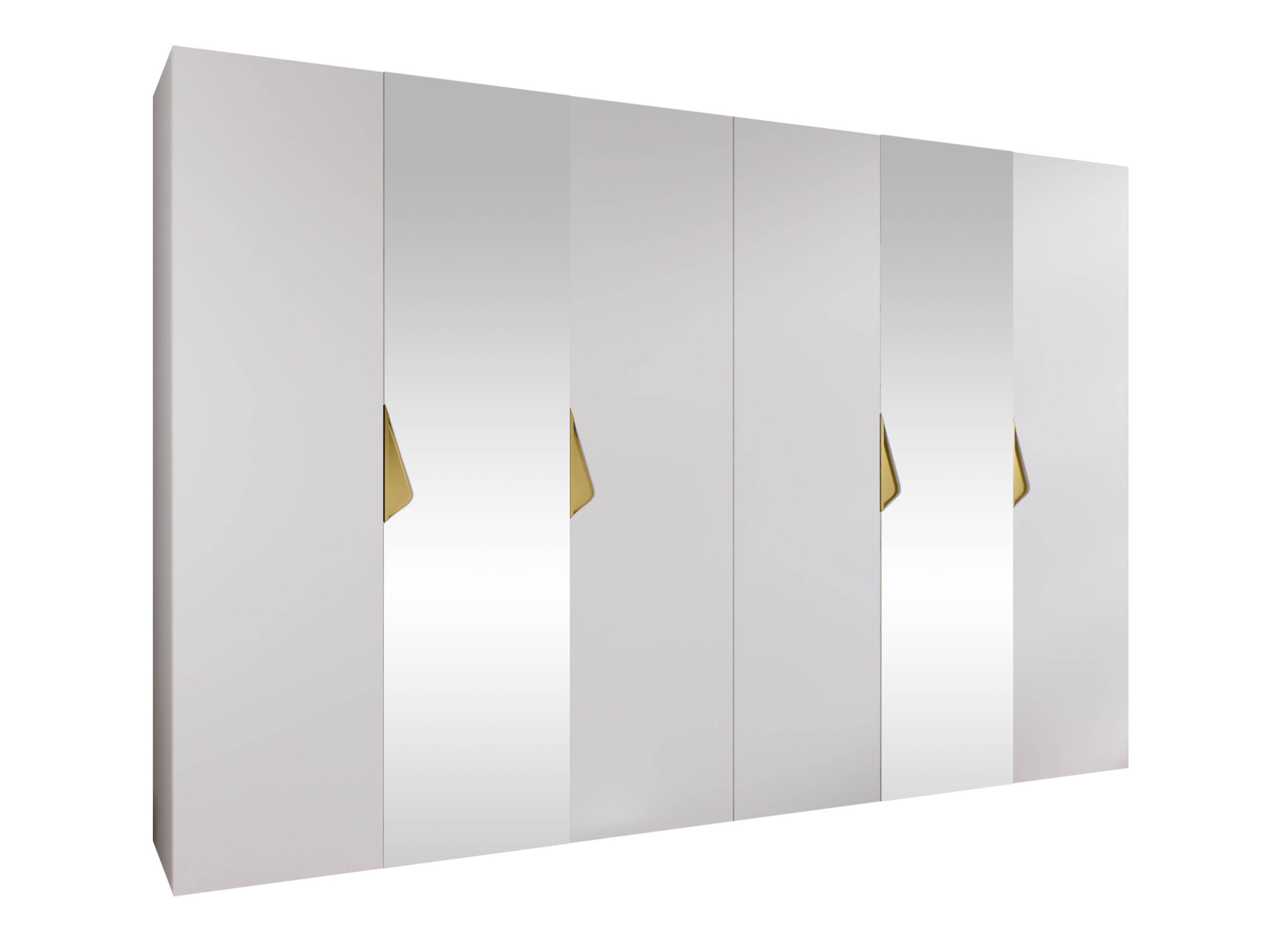 Kleiderschrank Hartford 627 (Weiß)