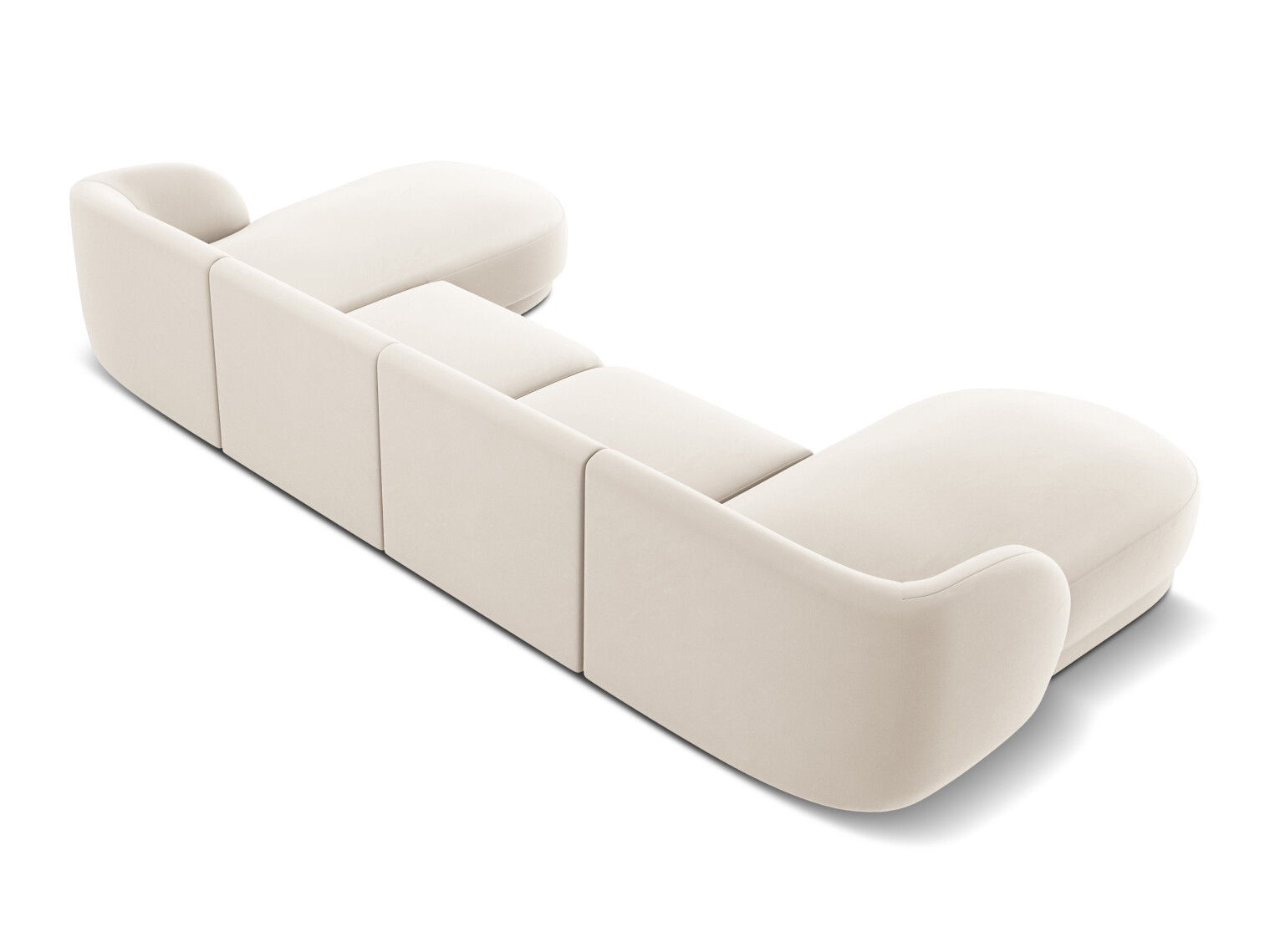 Modulares Ecksofa Tivlomi 108 (Bluvel 22)