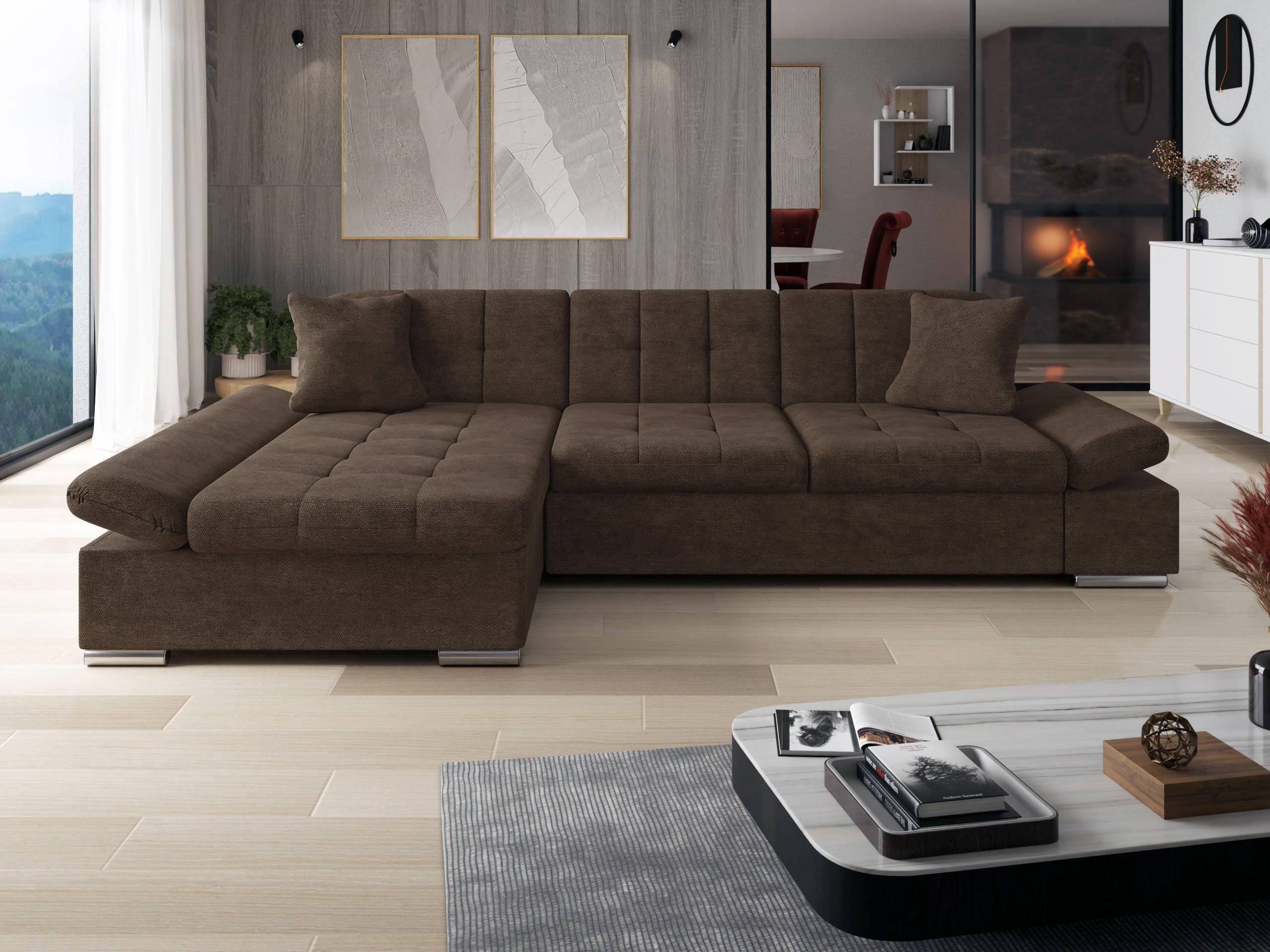 Ecksofa Comfivo Sanitas I (Lumo 40)