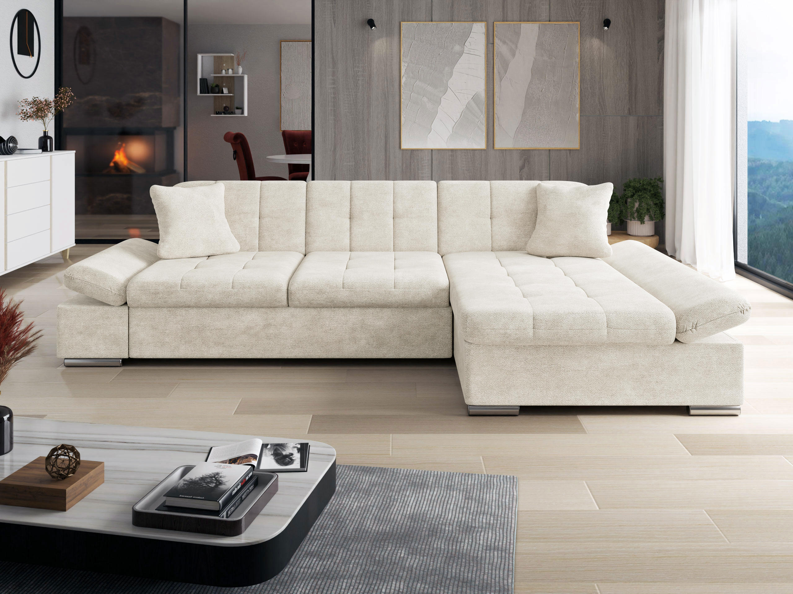 Ecksofa Comfivo Sanitas I (Lumo 55)
