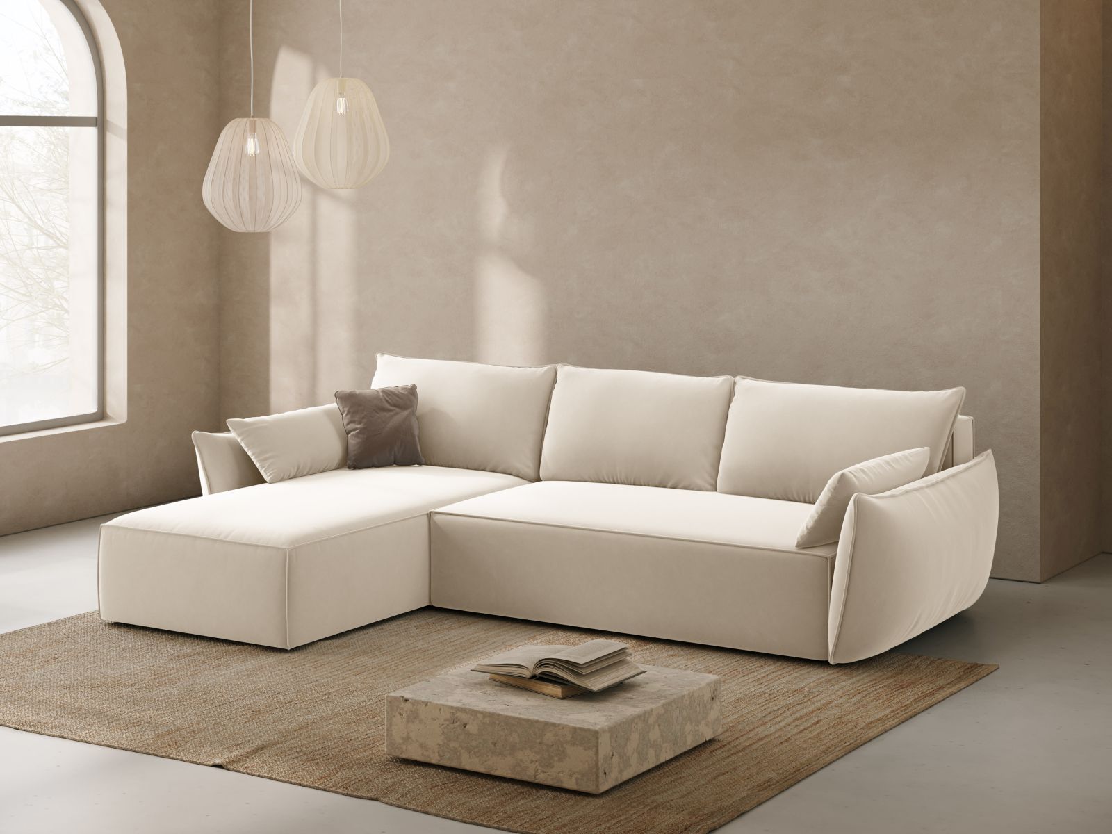 Ecksofa Belenoe 114 (Bluvel 22)