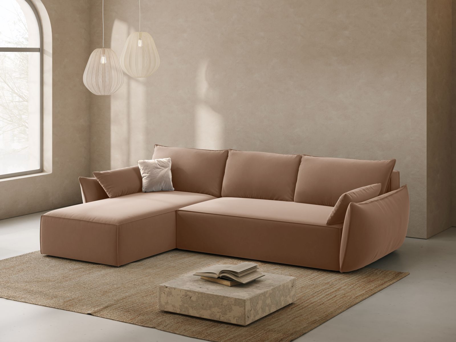 Ecksofa Belenoe 114 (Bluvel 28)