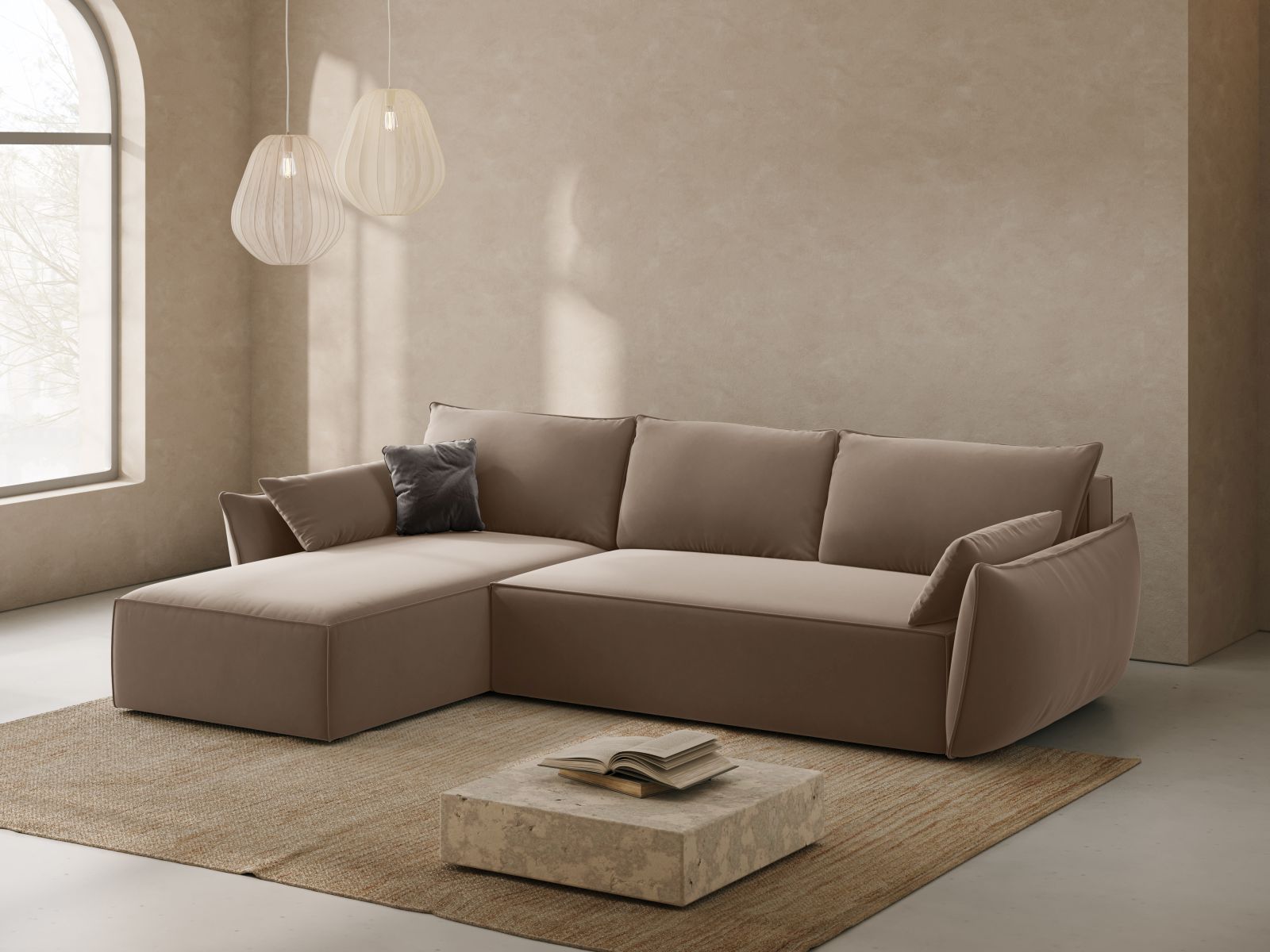 Ecksofa Belenoe 114 (Bluvel 40)
