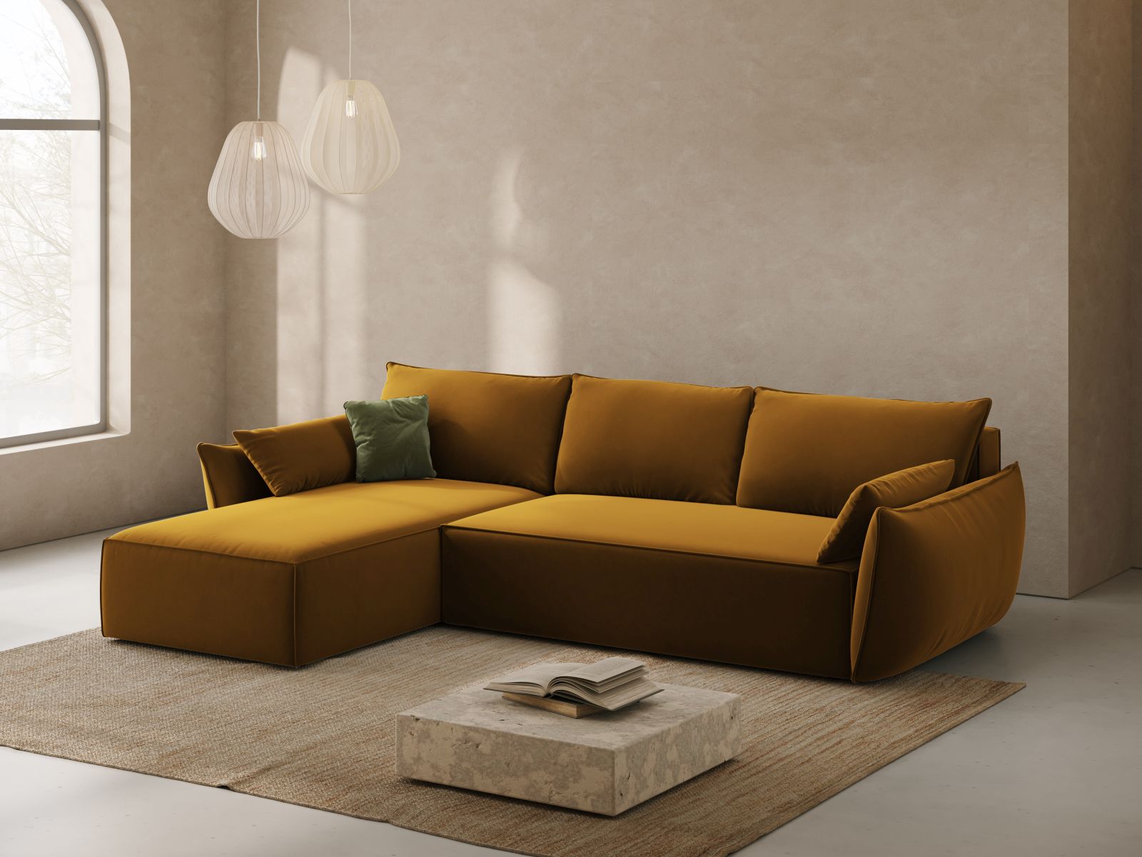 Ecksofa Belenoe 114 (Bluvel 68)
