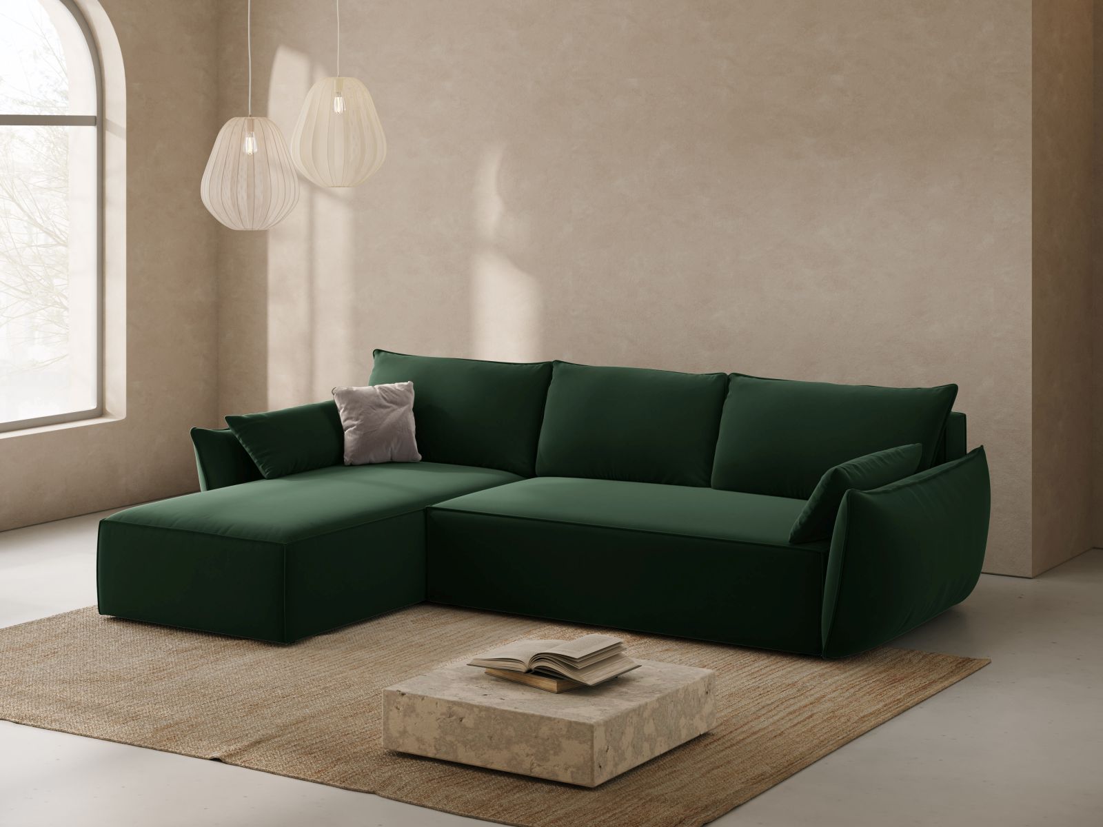 Ecksofa Belenoe 114 (Bluvel 78)