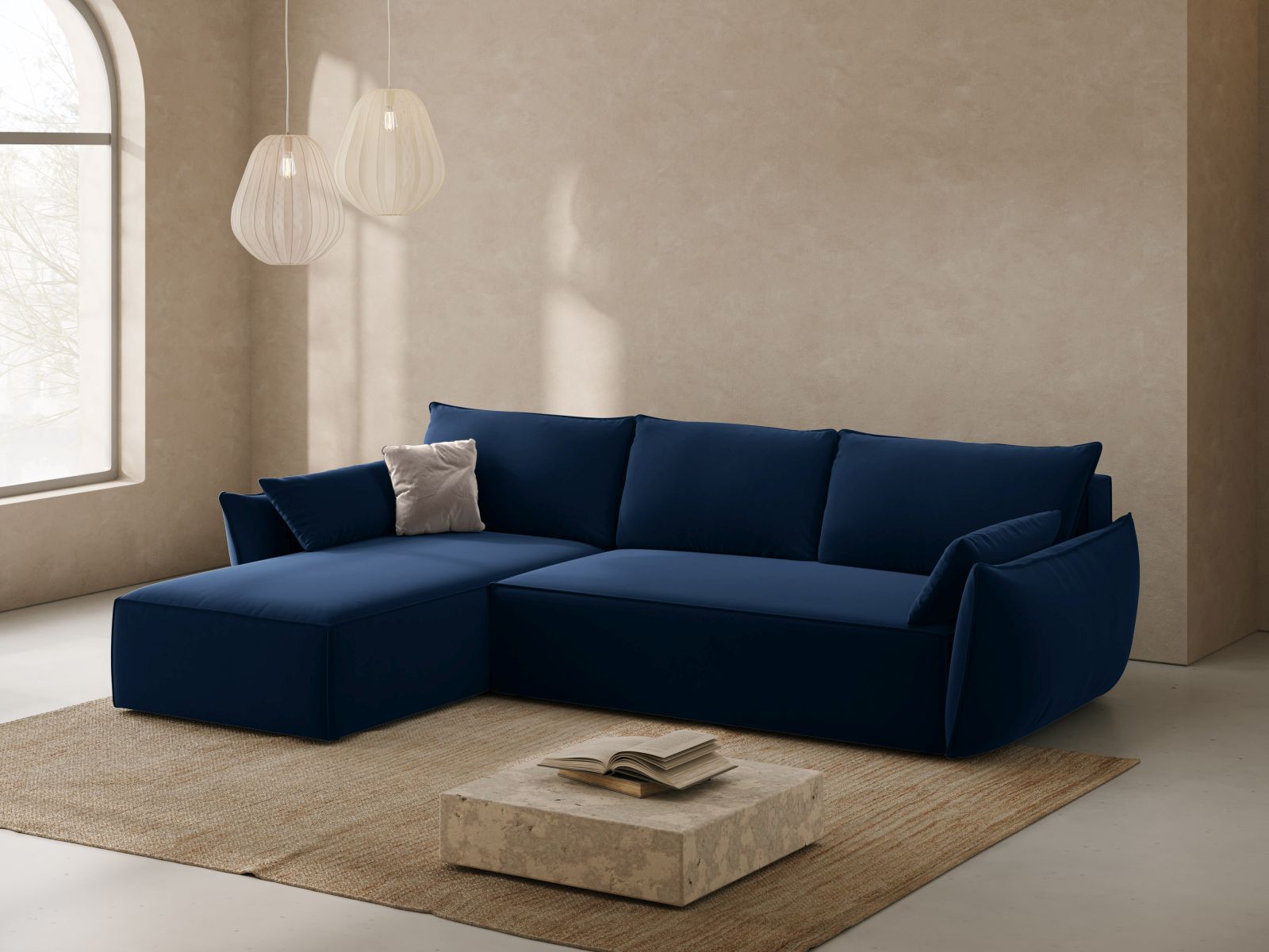 Ecksofa Belenoe 114 (Bluvel 86)