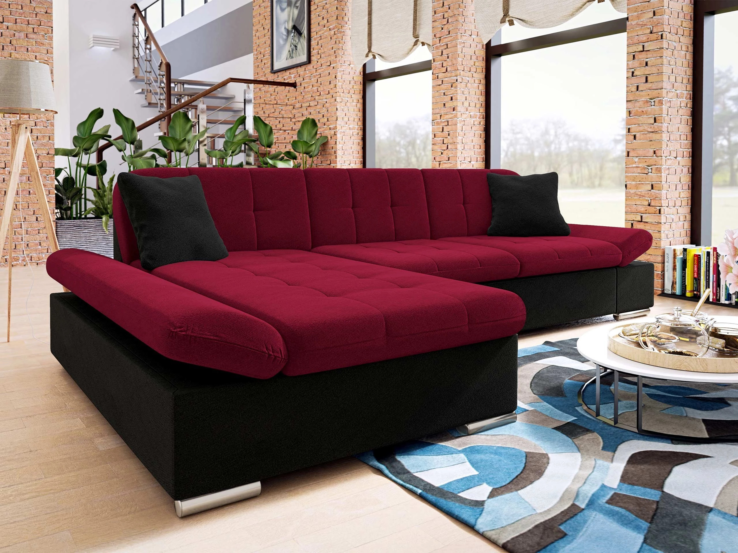 Ecksofa Comfivo Sanitas I (Kronos 07 + Kronos 02)