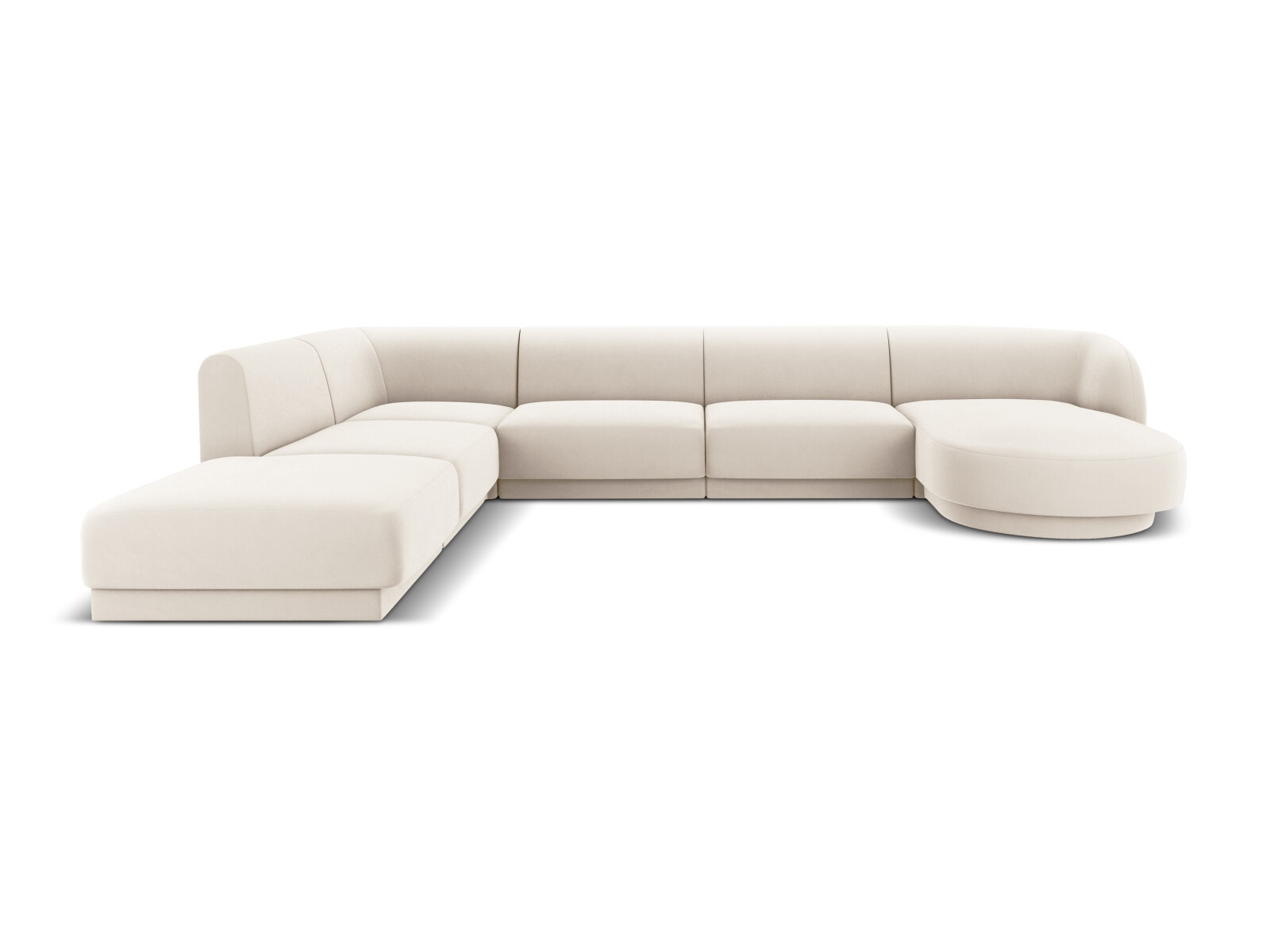 Modulares Ecksofa Tivlomi 107 (Bluvel 22)