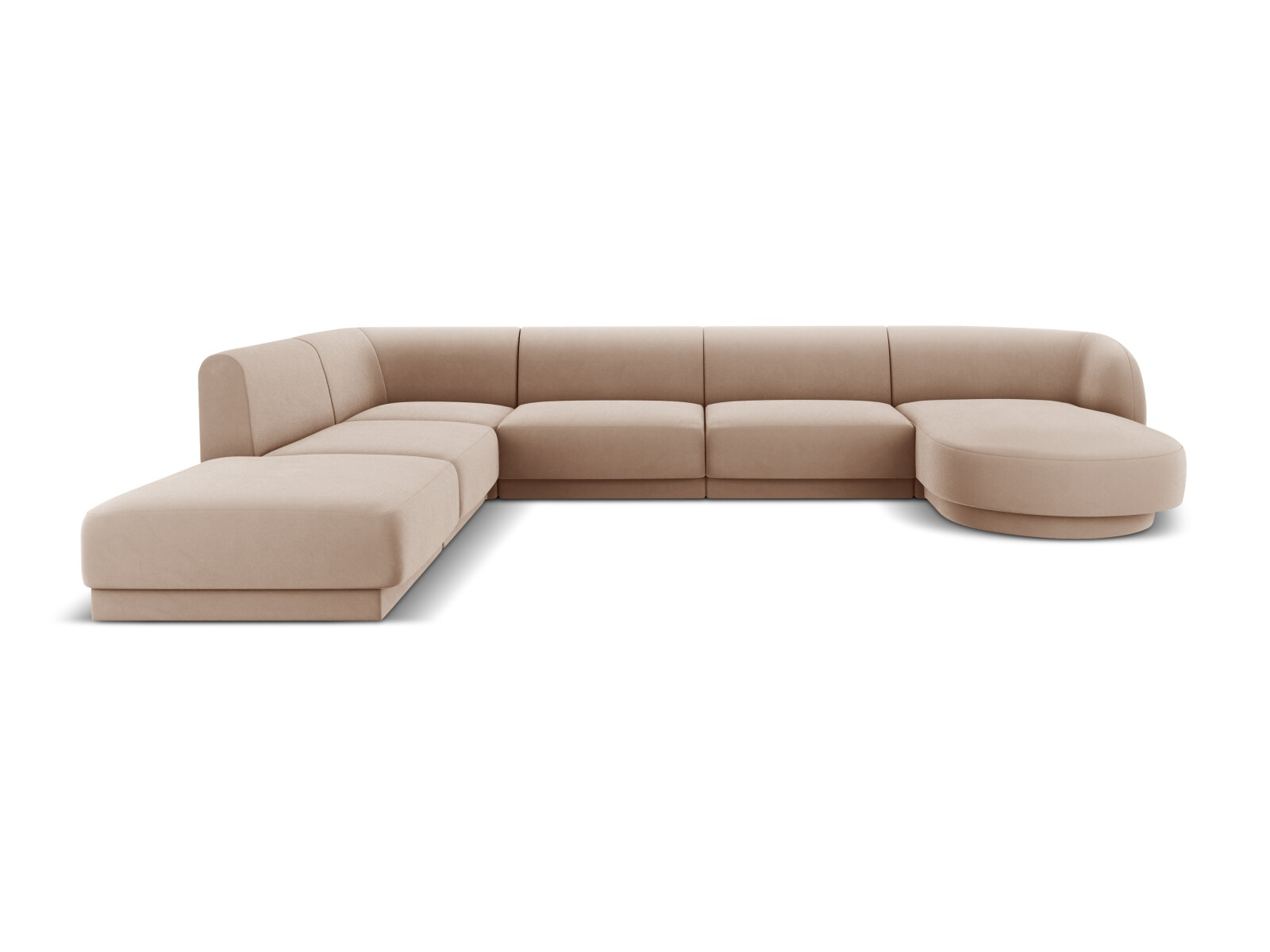 Modulares Ecksofa Tivlomi 107 (Bluvel 40)