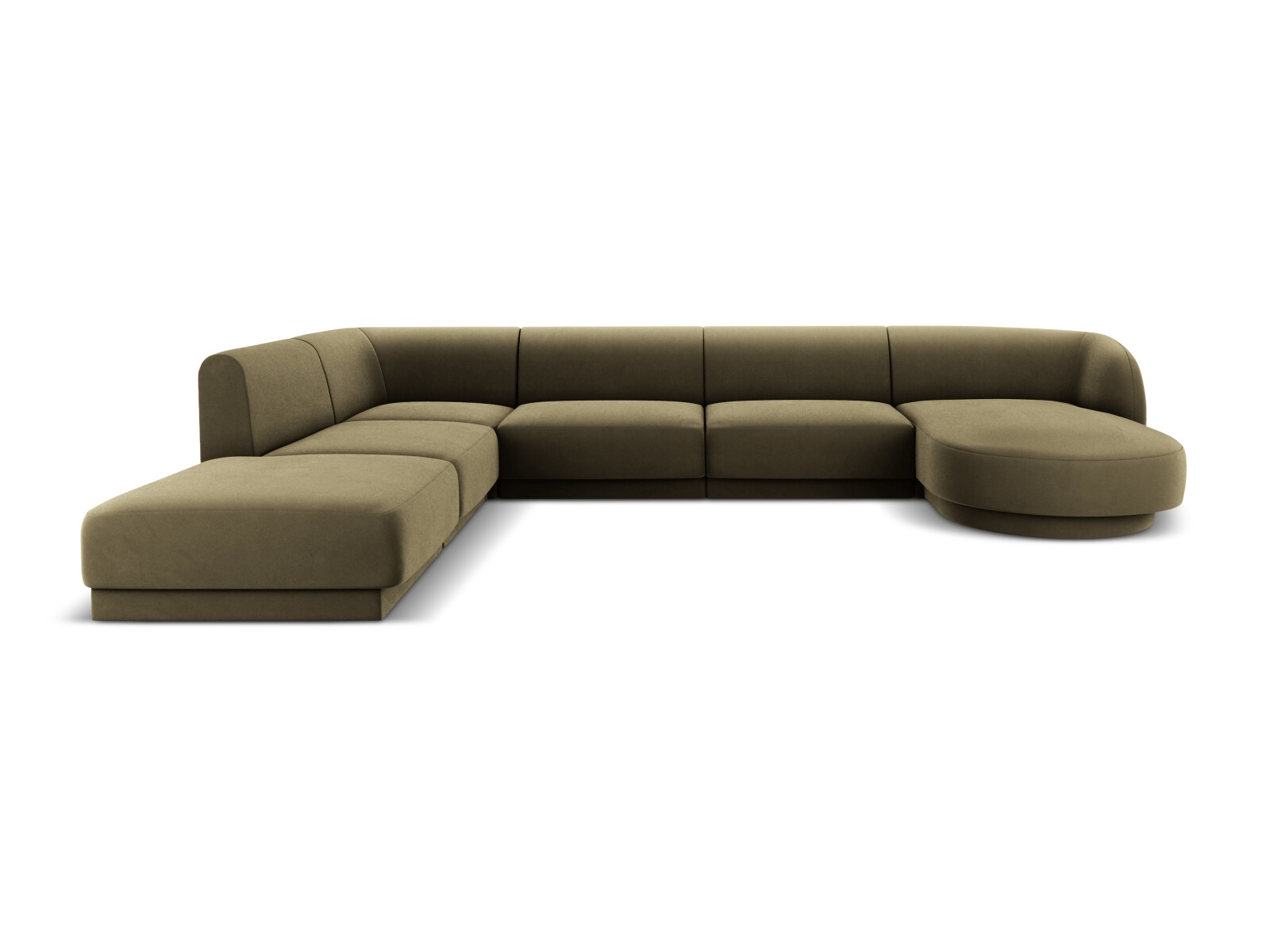 Modulares Ecksofa Tivlomi 107 (Bluvel 77)