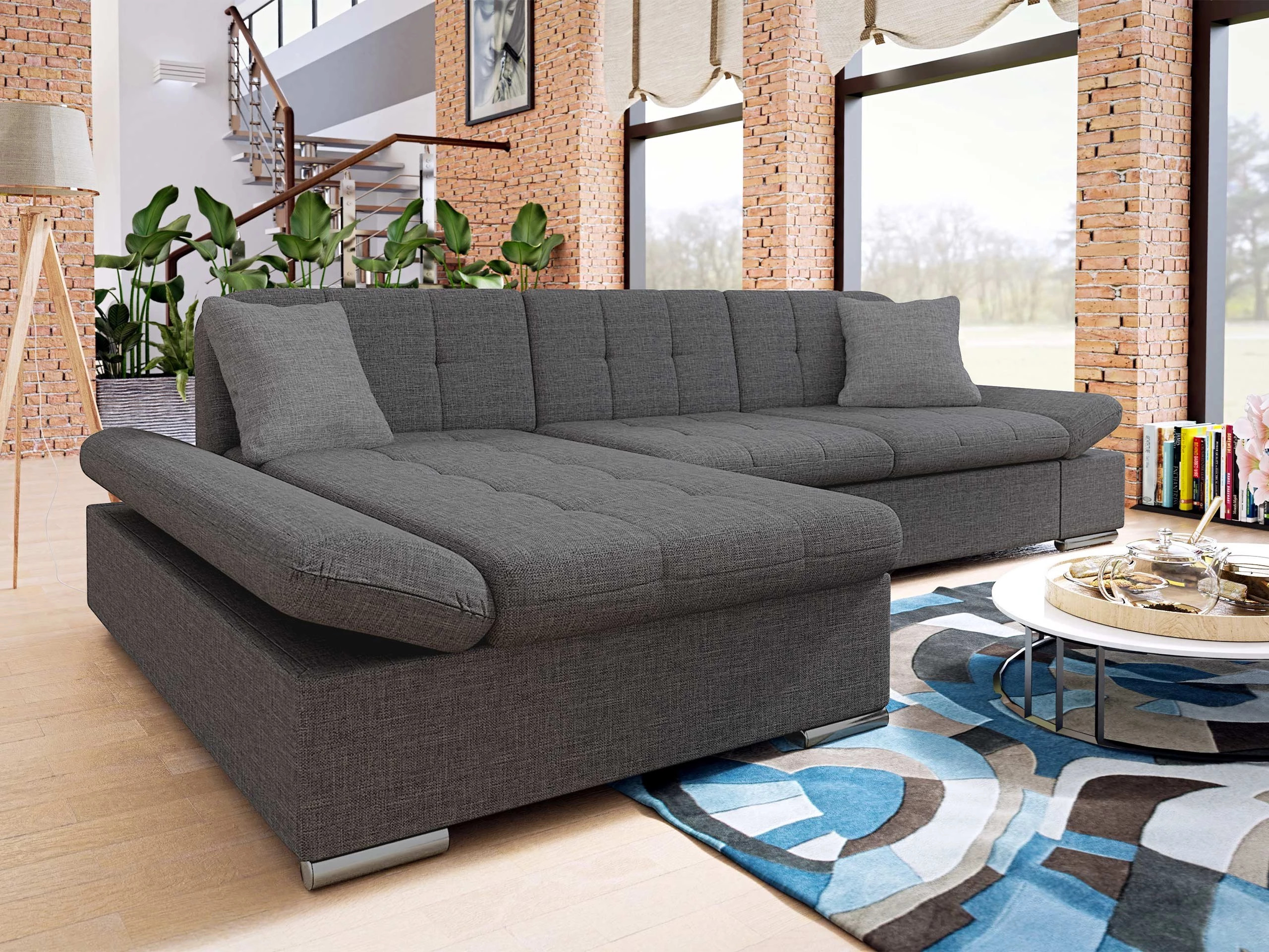 Ecksofa Comfivo Serenitas (Lux 06 + Lux 05)