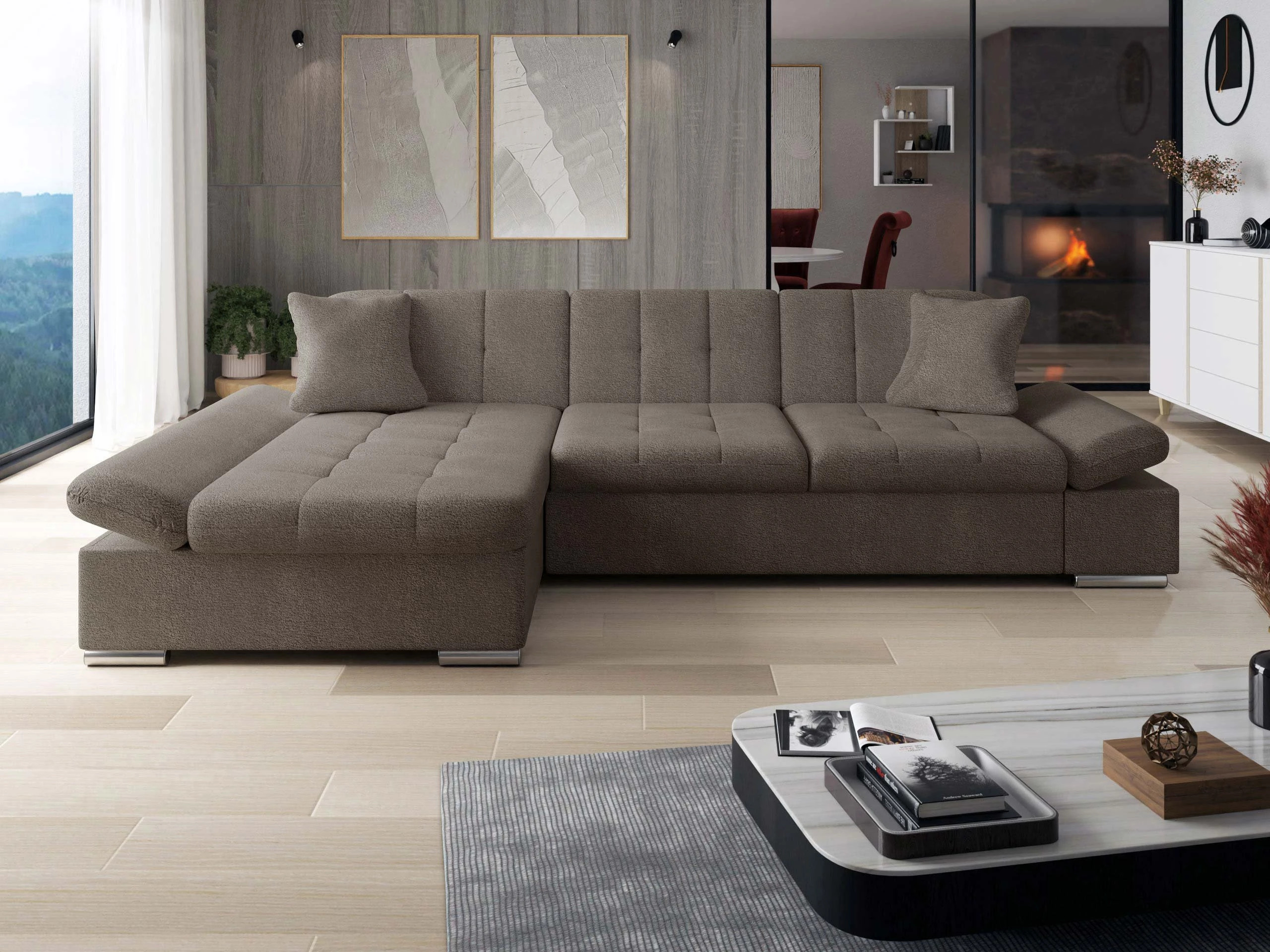 Ecksofa Comfivo Serenitas (Velo 625)