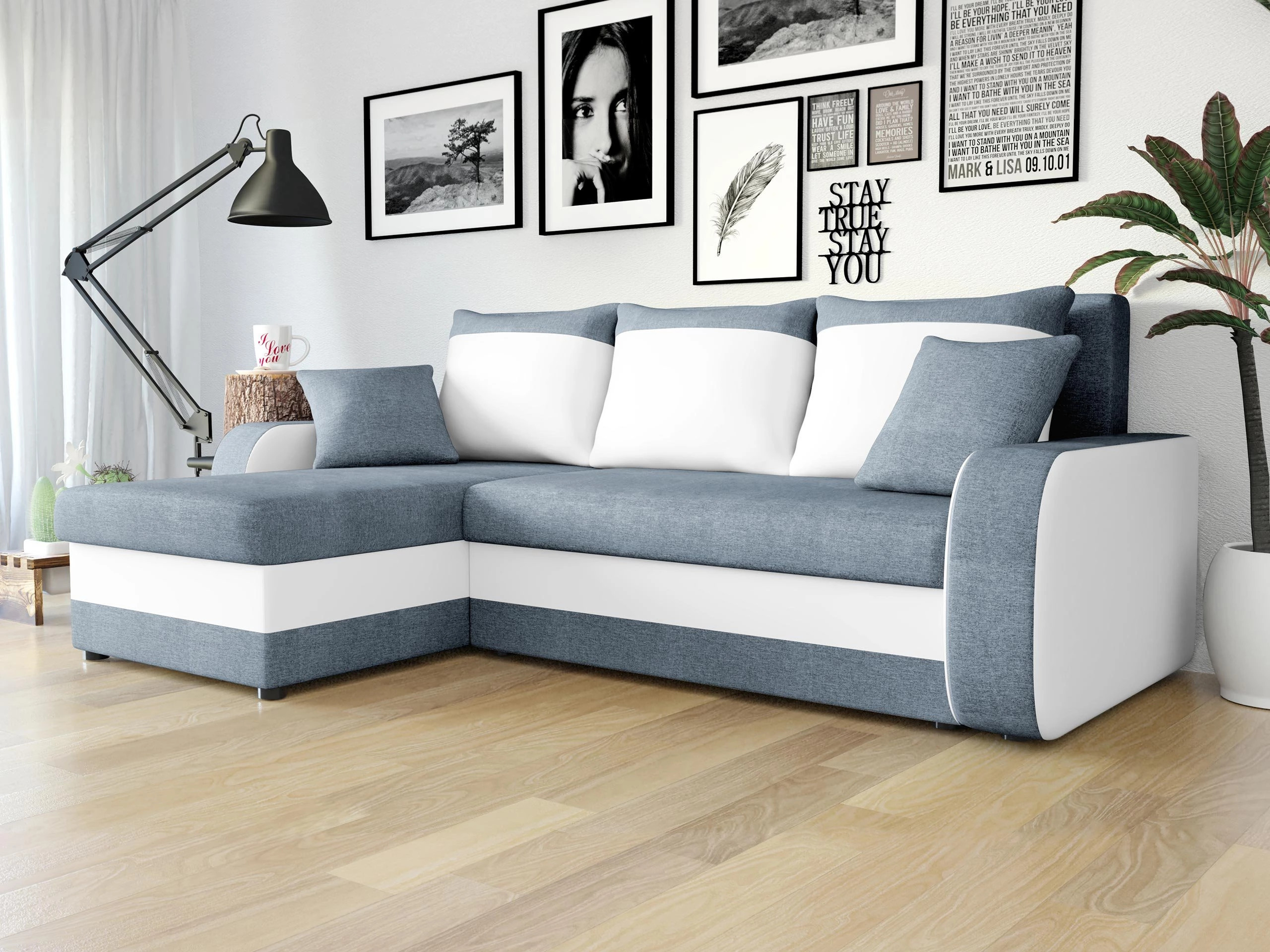 Ecksofa Comfivo Melissa (Bristol 2442 + Soft 017)