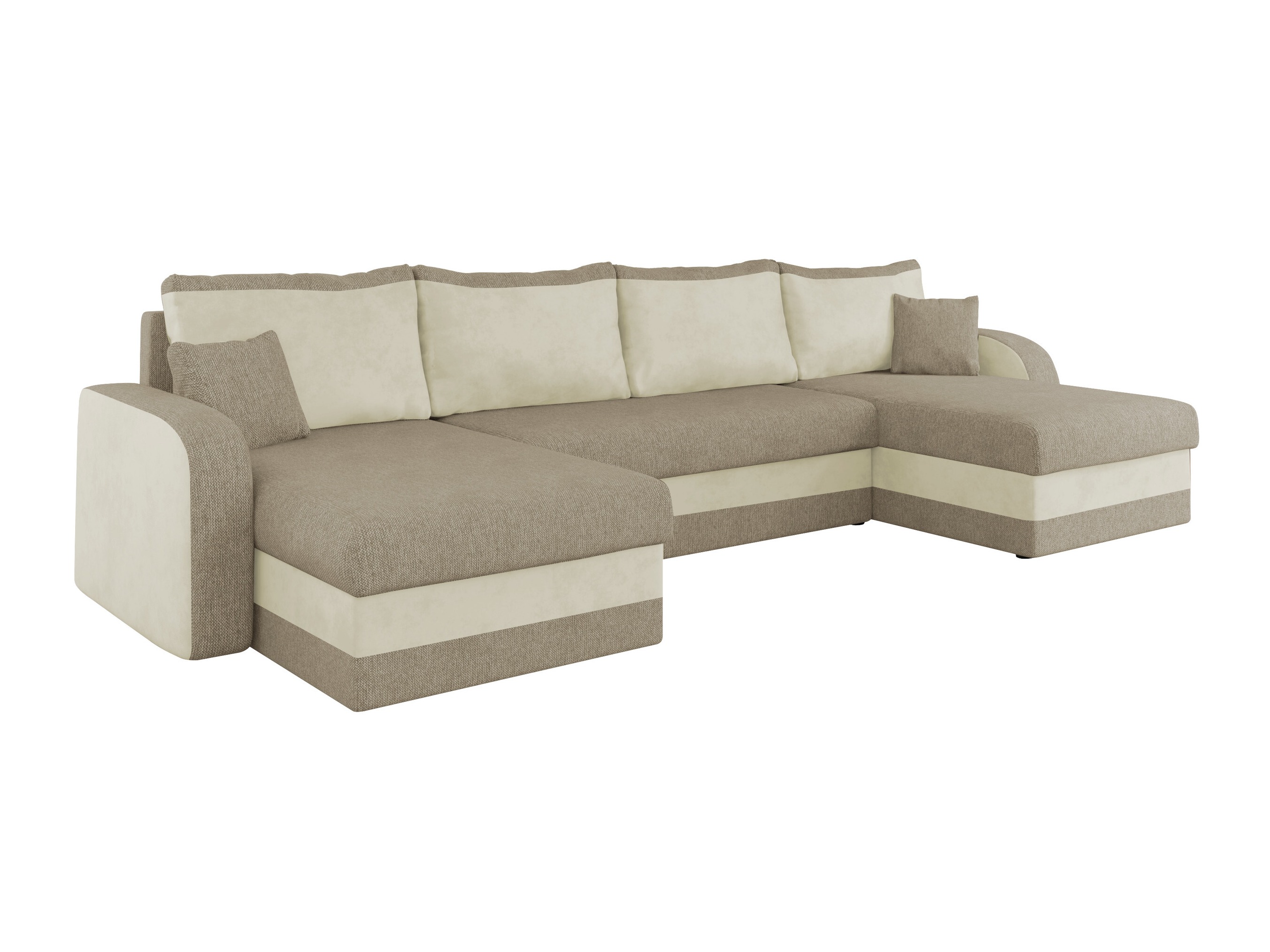Ecksofa Comfivo Melissa III (Matana 17 + Polo 872)