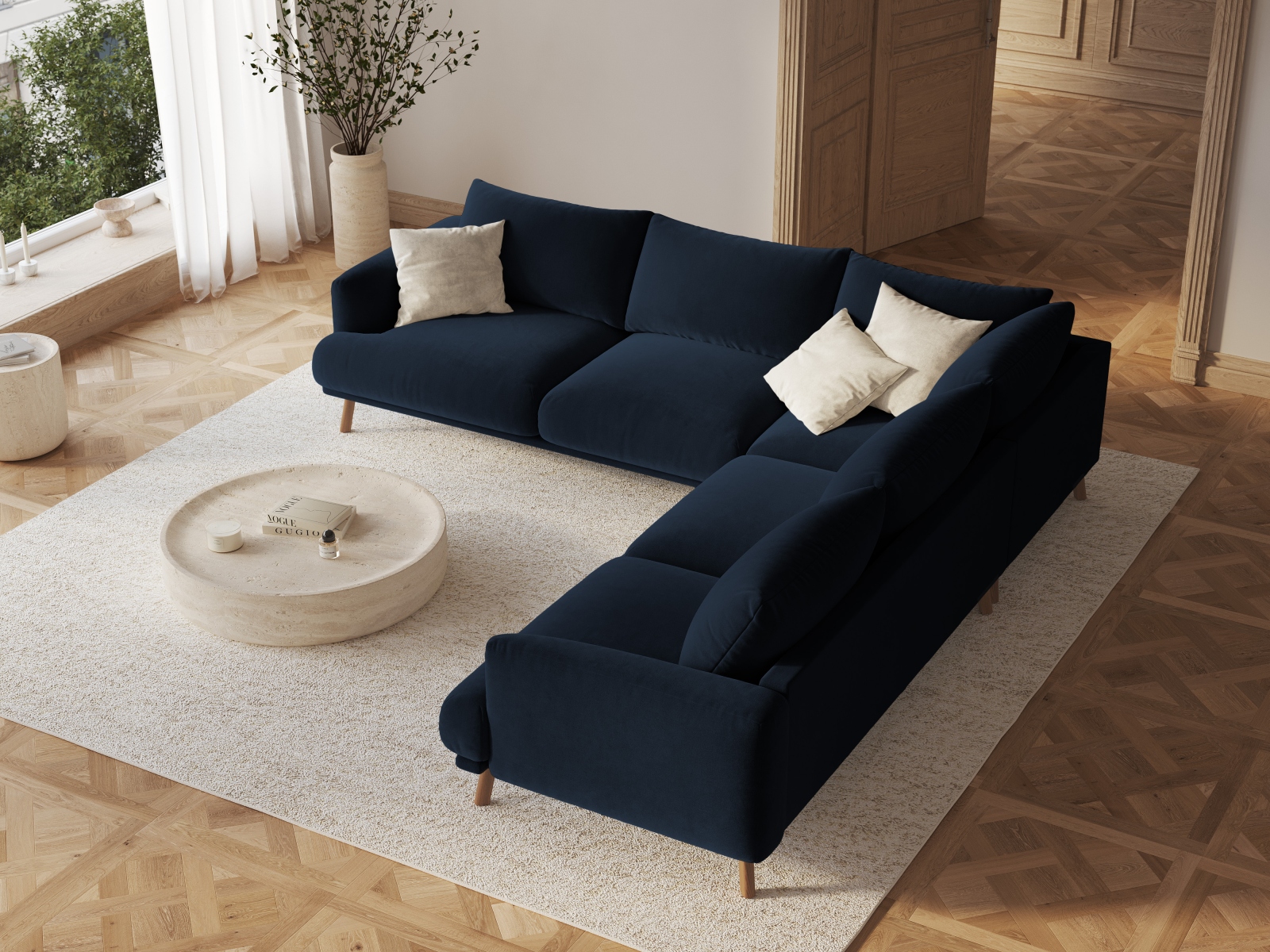 Ecksofa Nolavia 108 (Salvador 05)