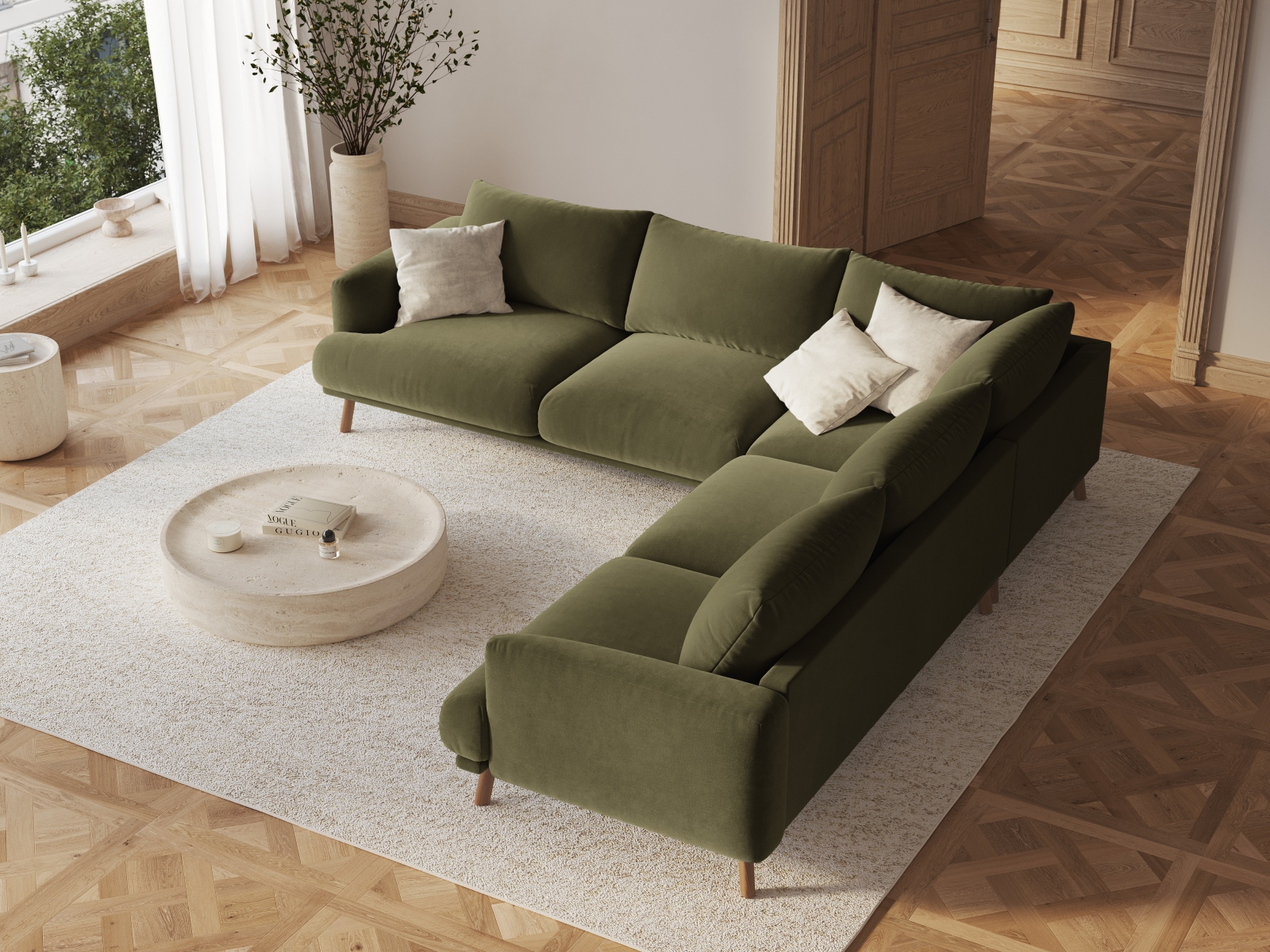 Ecksofa Nolavia 108 (Salvador 08)