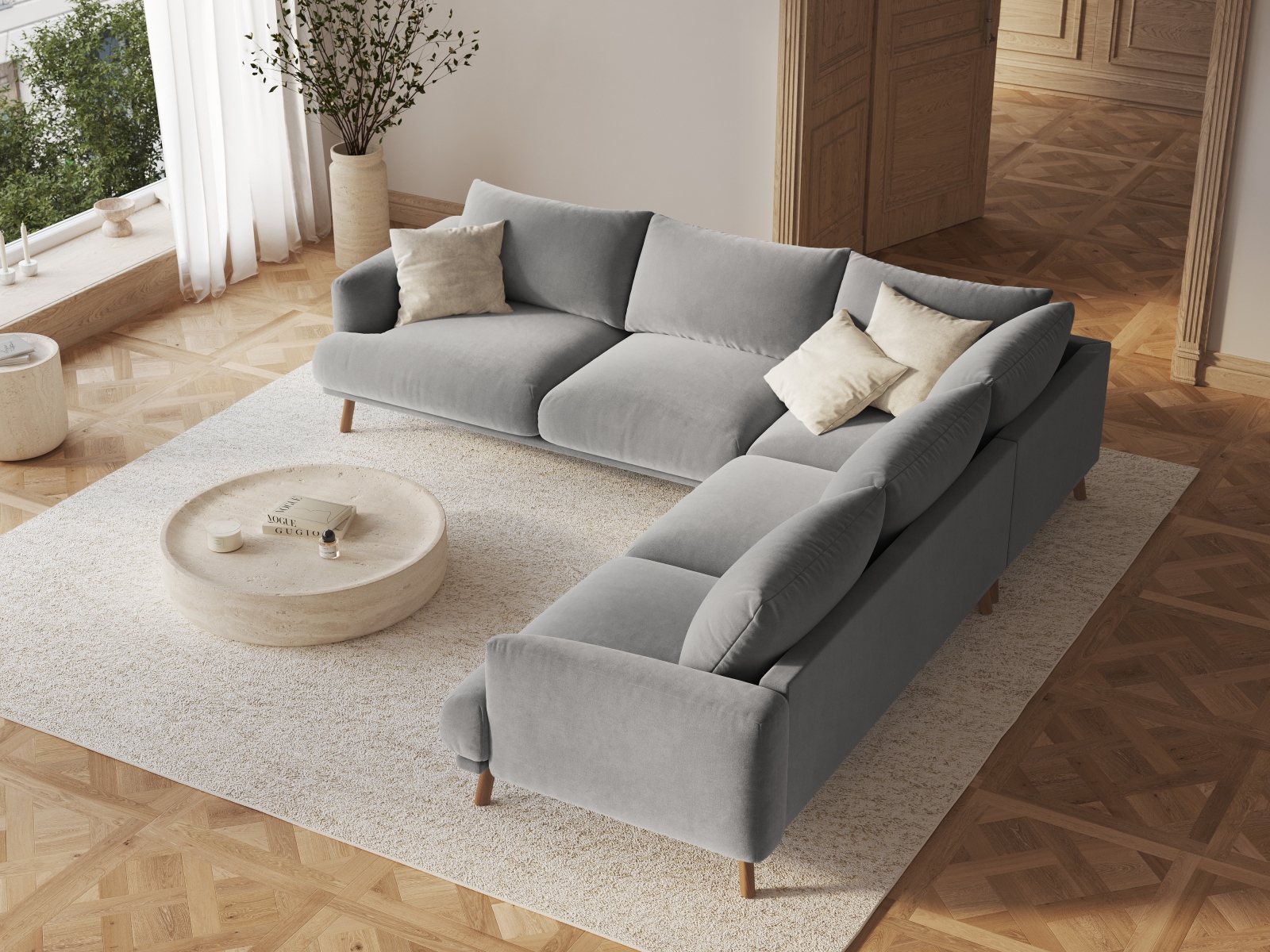 Ecksofa Nolavia 108 (Salvador 17)