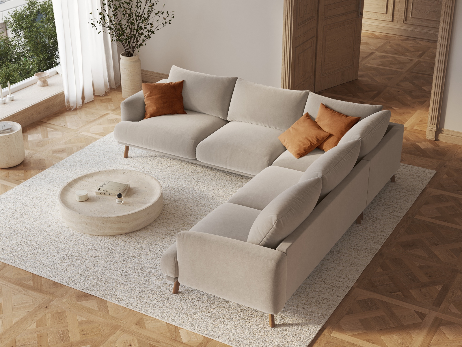 Ecksofa Nolavia 108 (Salvador 1)