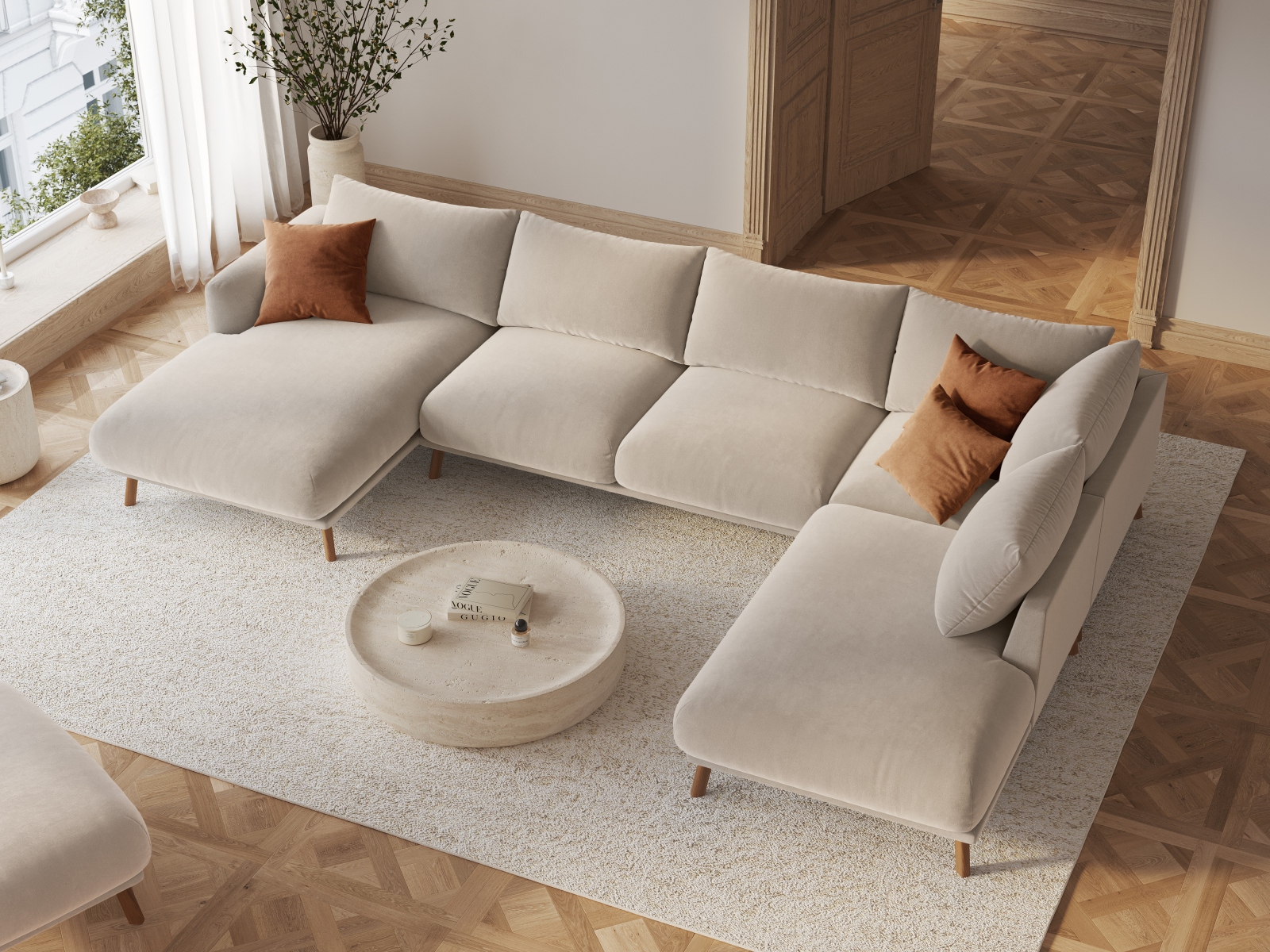 Ecksofa Nolavia 109 (Salvador 01)