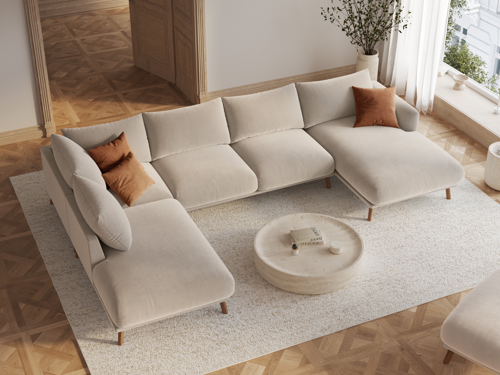 Ecksofa Nolavia 109 (Salvador 01)