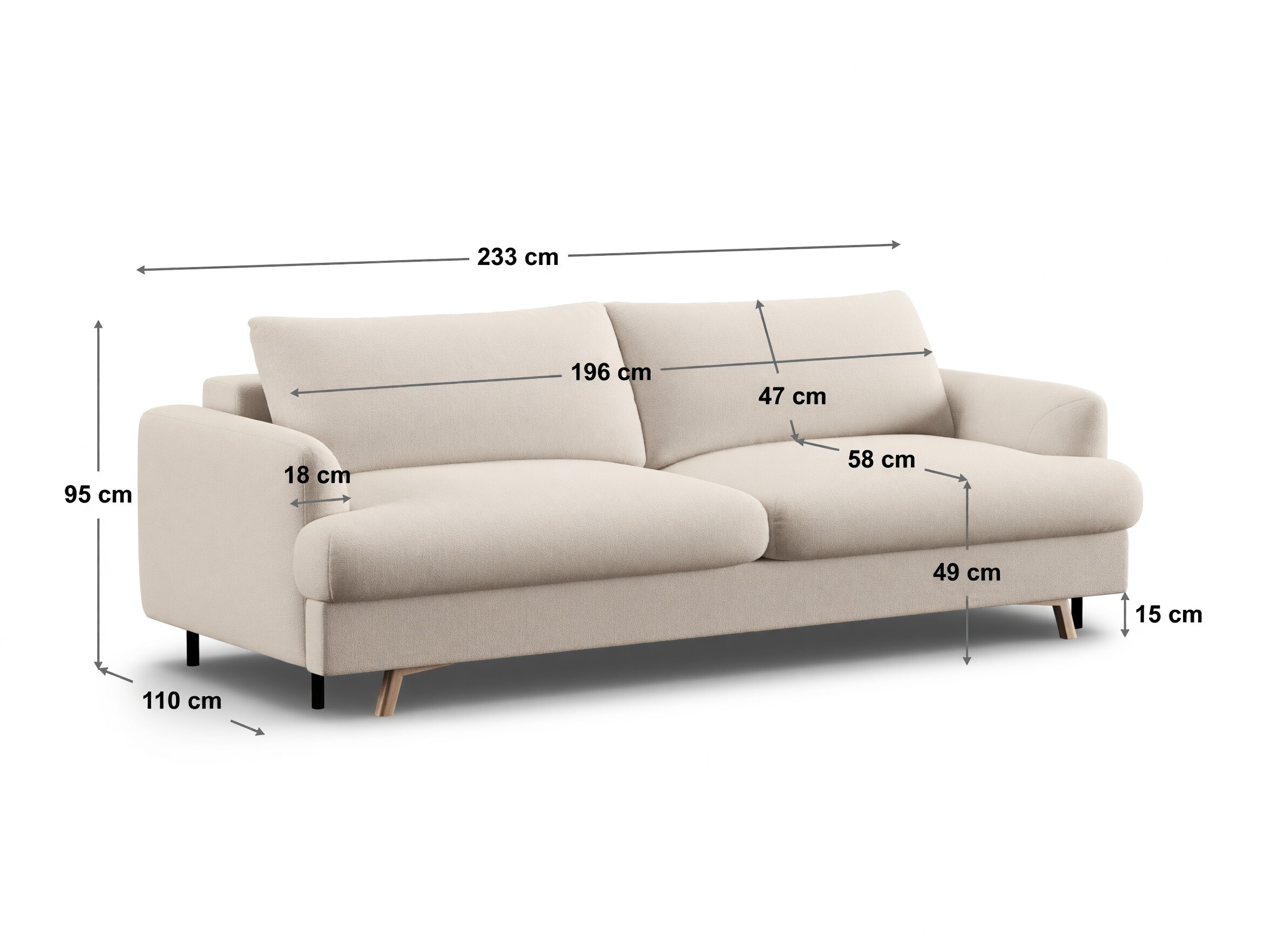 Schlafsofa Nolavia 110 (Liberty 12)