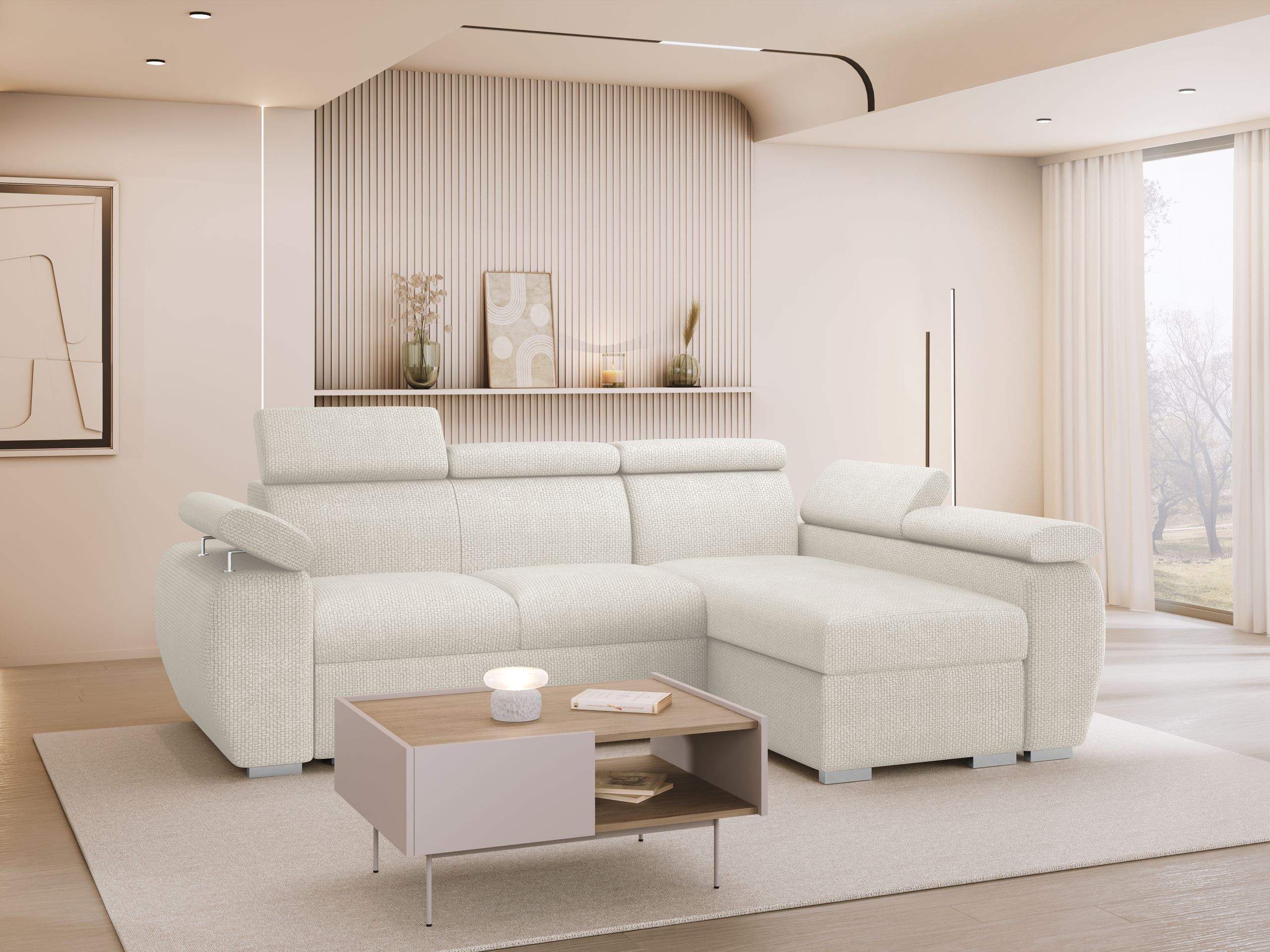 Ecksofa Columbus 132 (Flow 06)