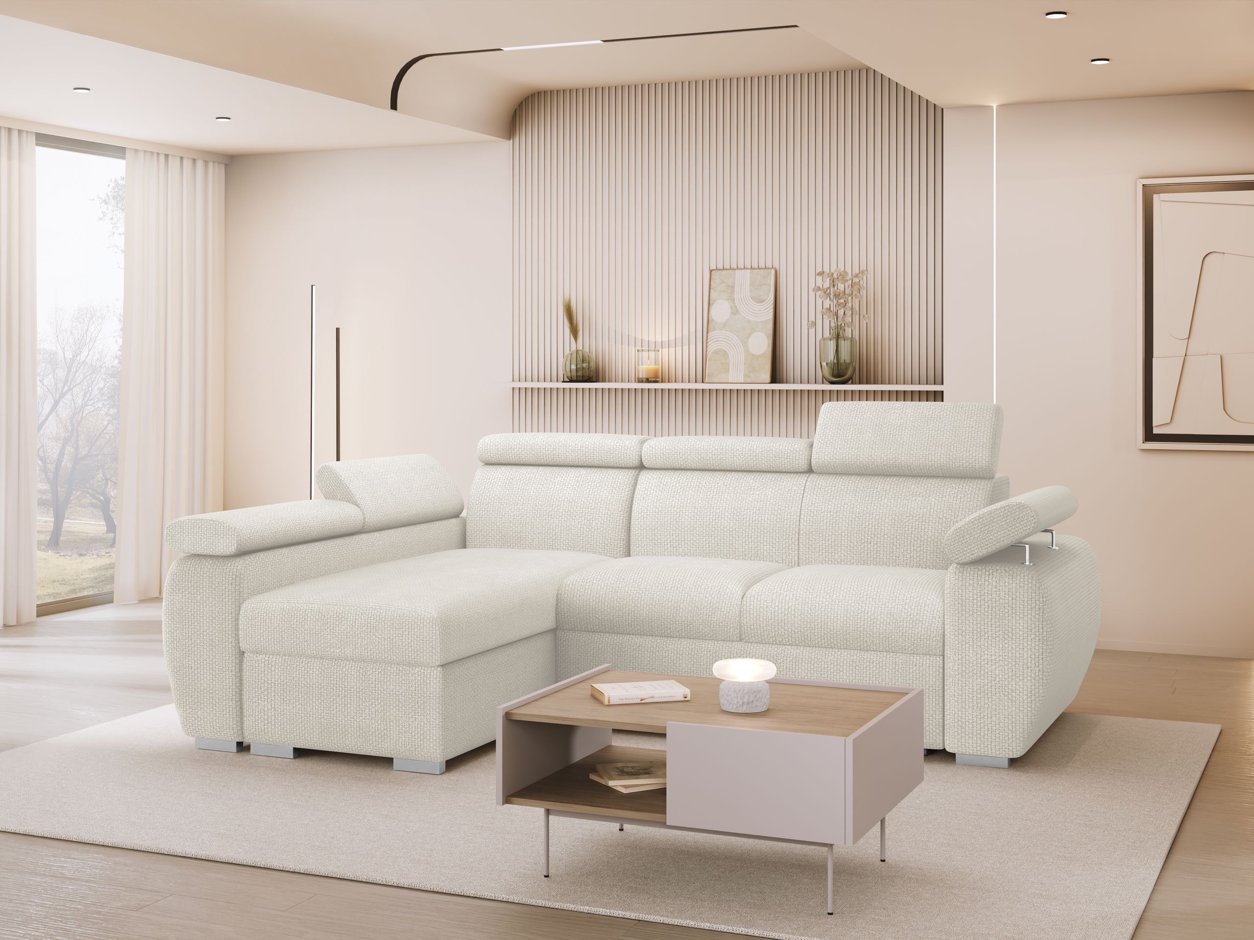 Ecksofa Columbus 132 (Flow 06)