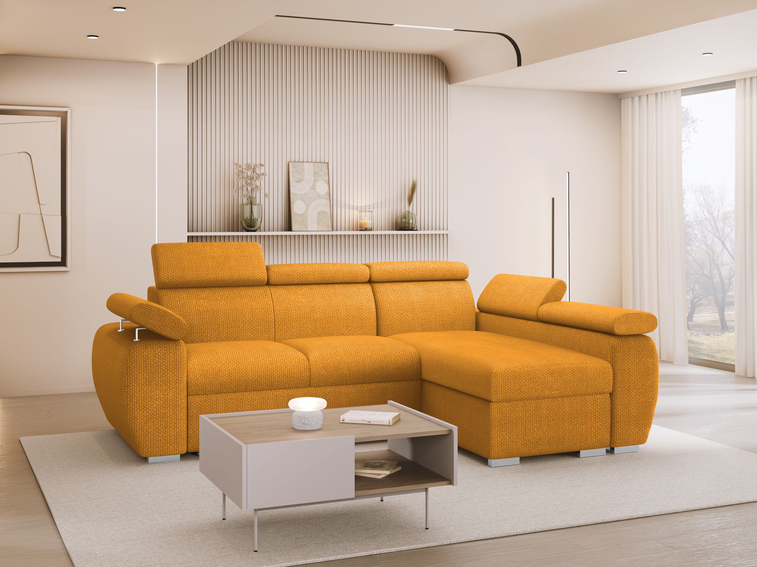 Ecksofa Columbus 132 (Flow 10)