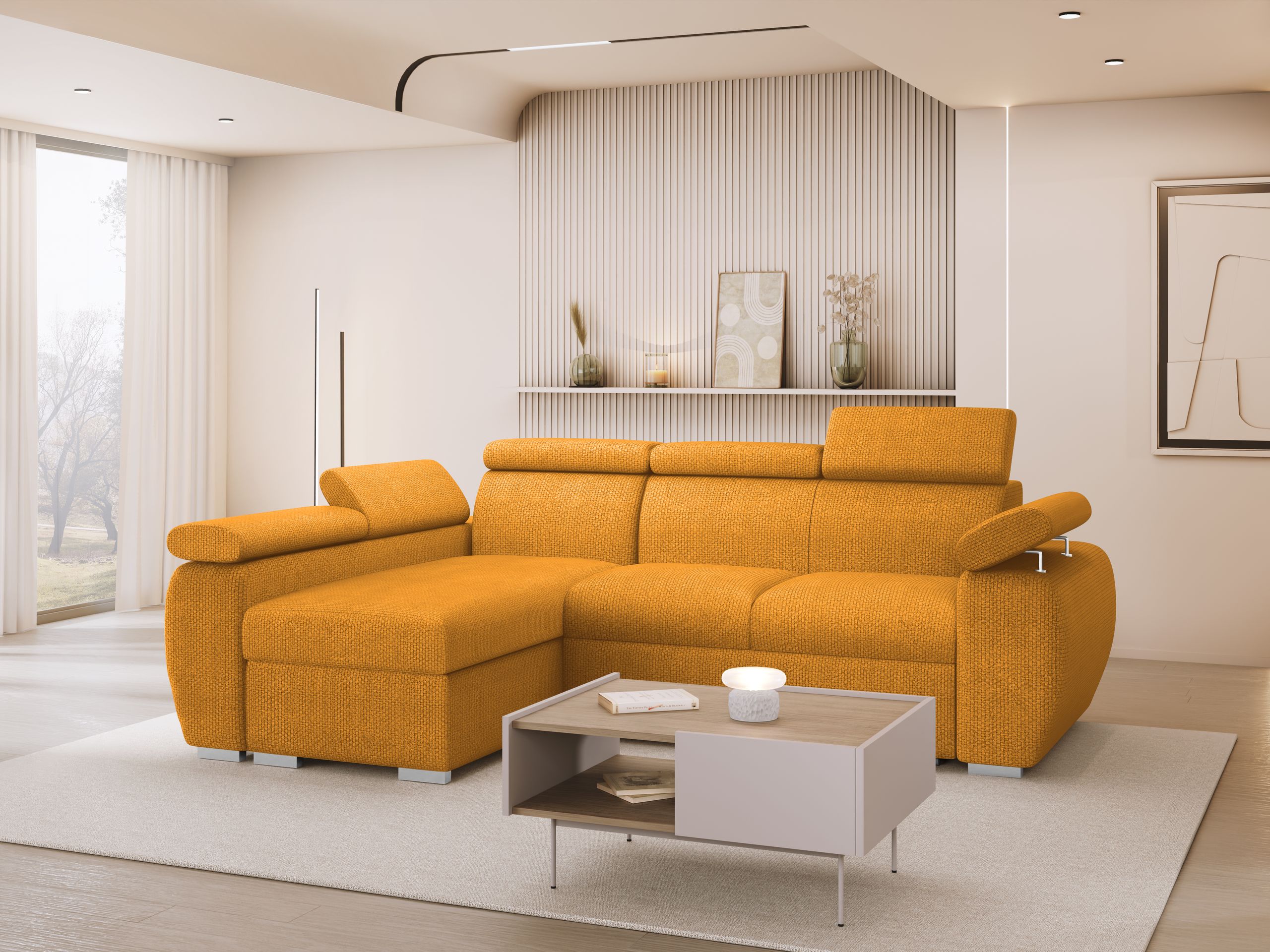Ecksofa Columbus 132 (Flow 10)