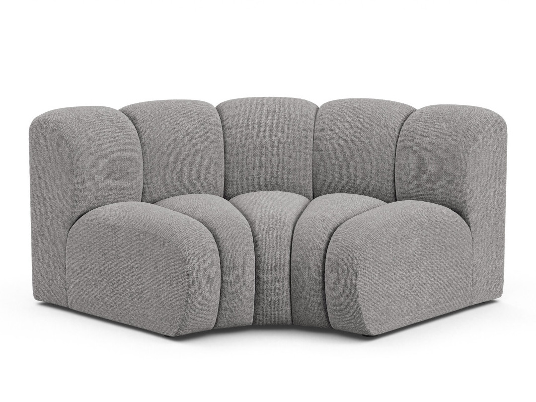 Modularer Sessel Cirleve 118 (Eden 18 Grau)