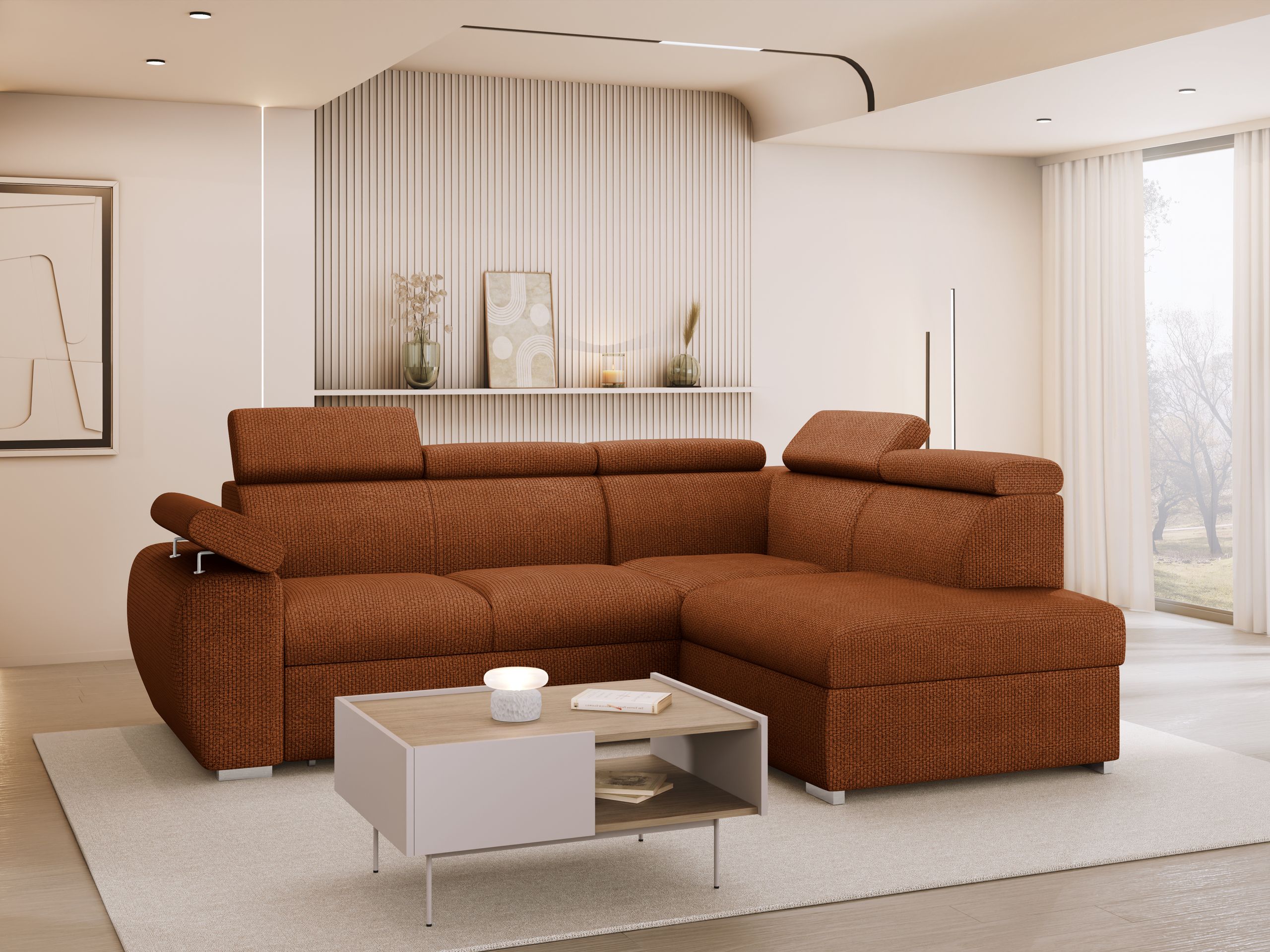 Ecksofa Columbus 161 (Flow 09)