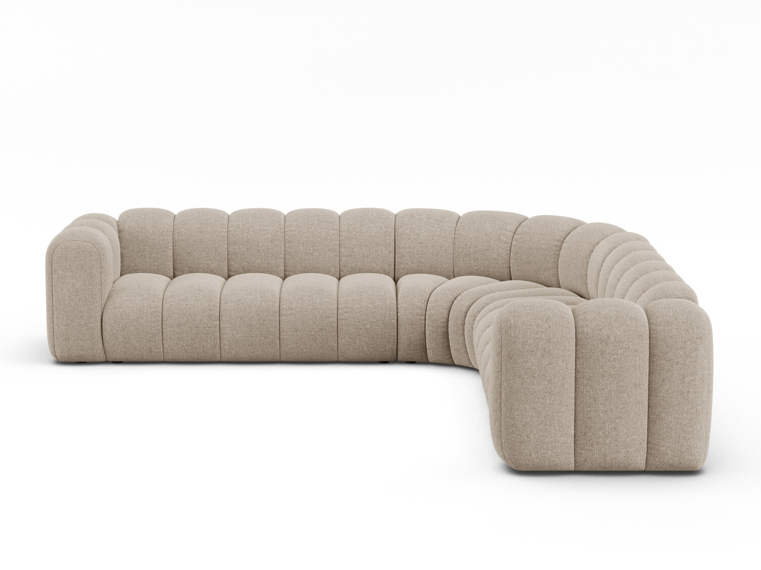 Modulares Ecksofa Cirleve 119 (Eden 4 Beige)