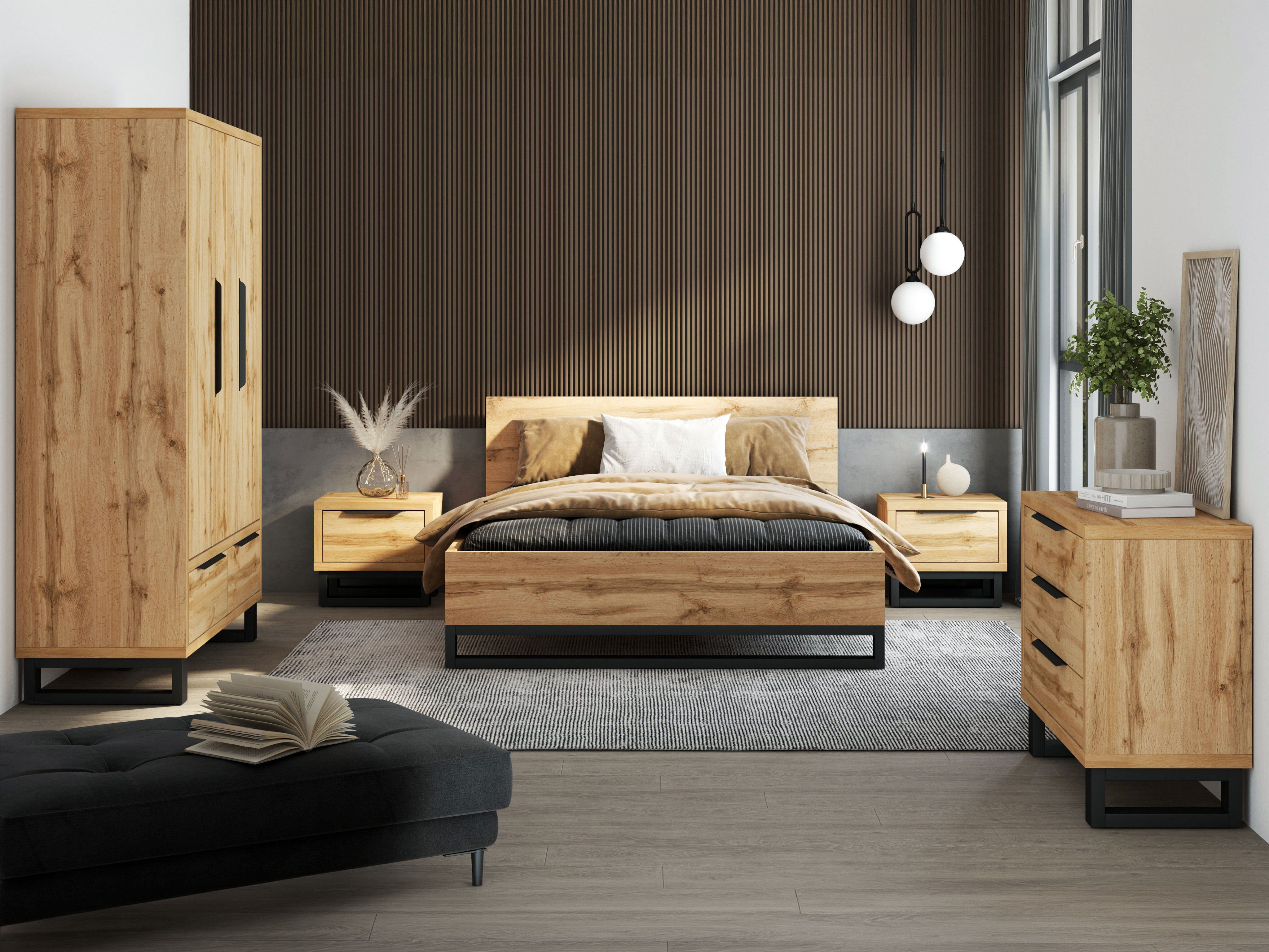 Schlafzimmer-Set Avicavu 119