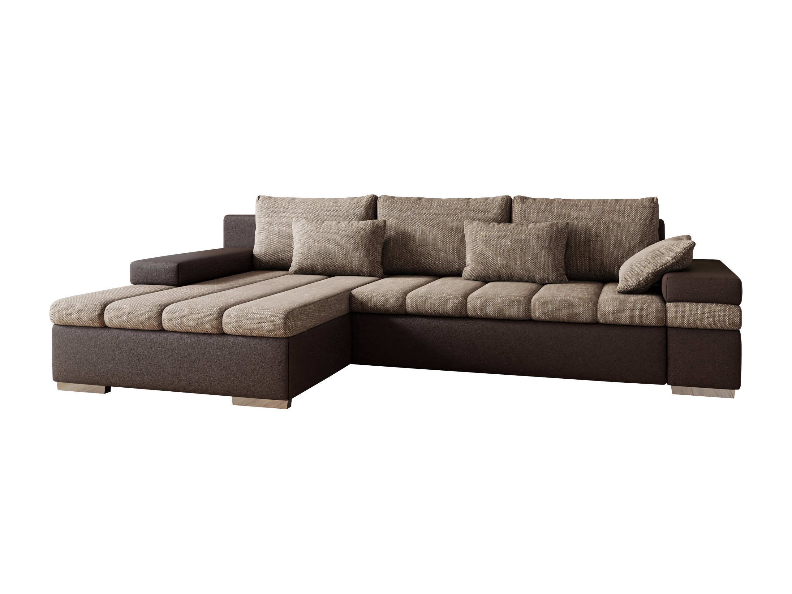Ecksofa Comfivo Olivetum (Links)