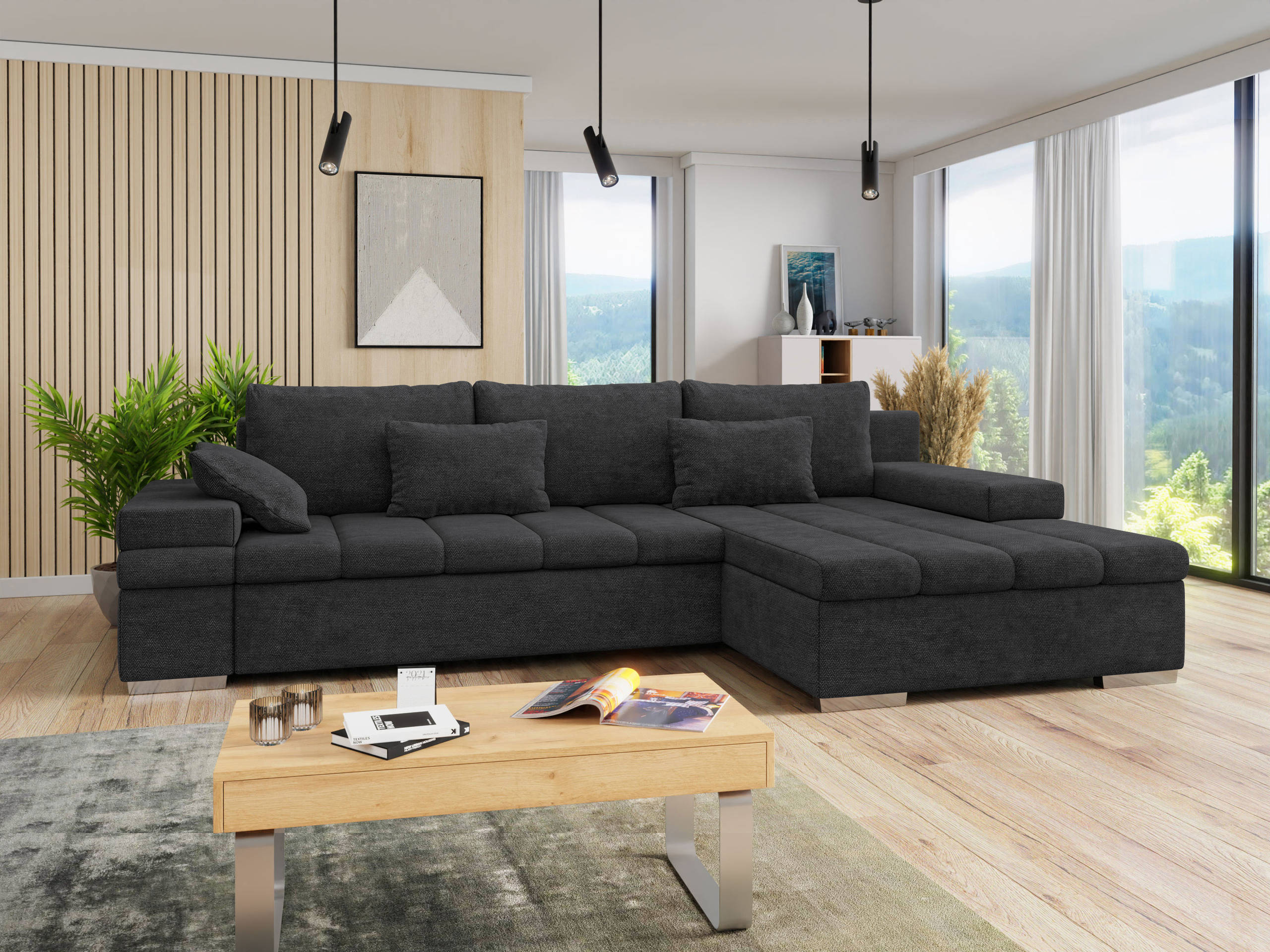 Ecksofa Comfivo Olivetum (Rechts)
